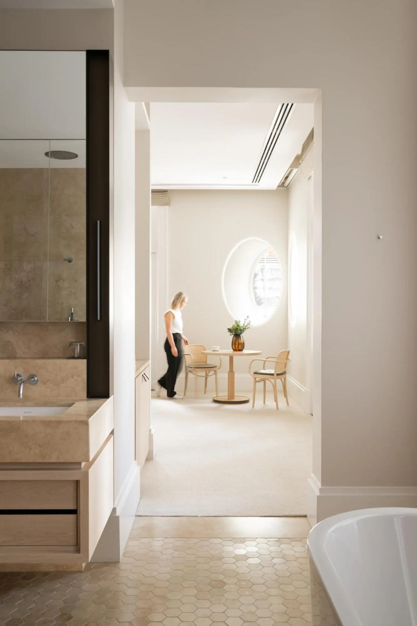 Seating area in COMO The Treasury