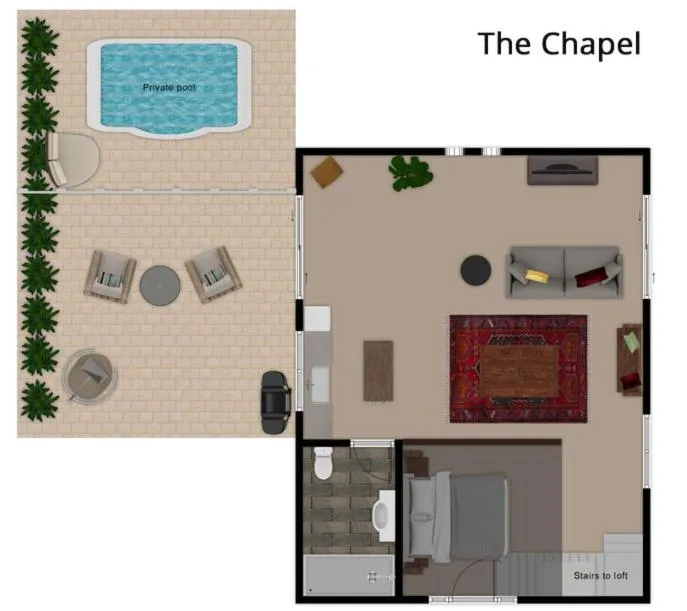 Floor plan in Bella Cosa