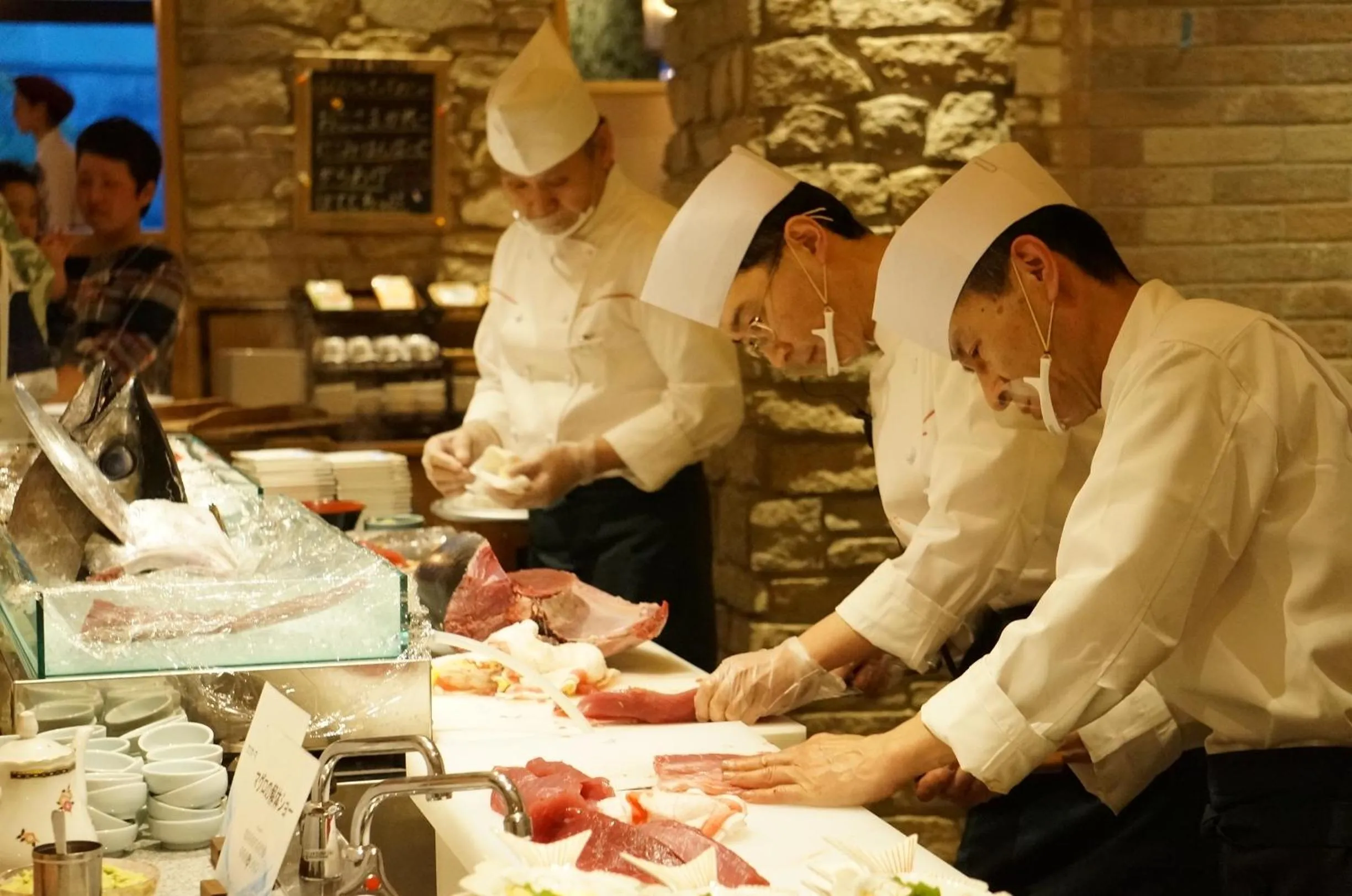 Staff in Minakami Hotel Juraku
