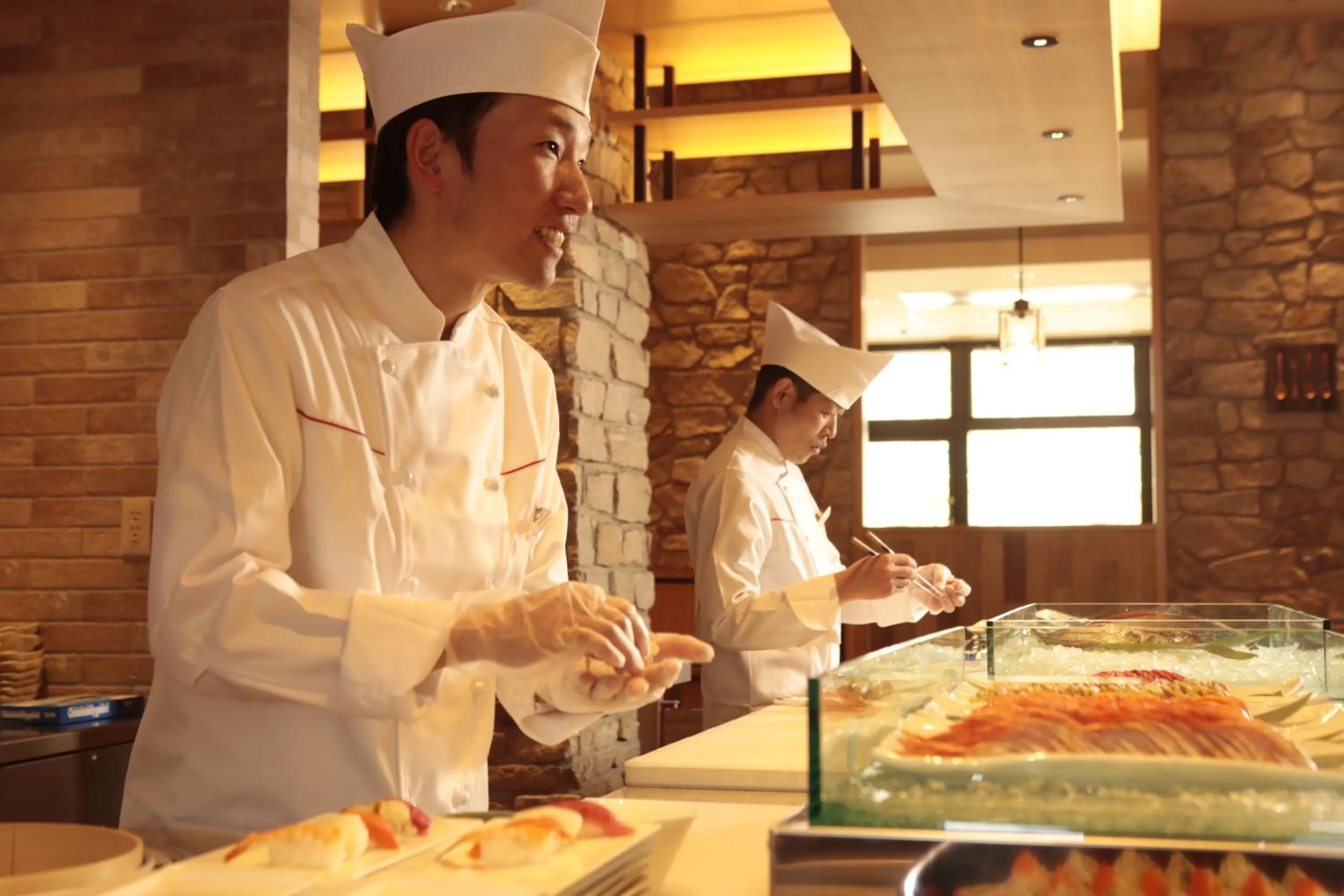 Staff in Minakami Hotel Juraku