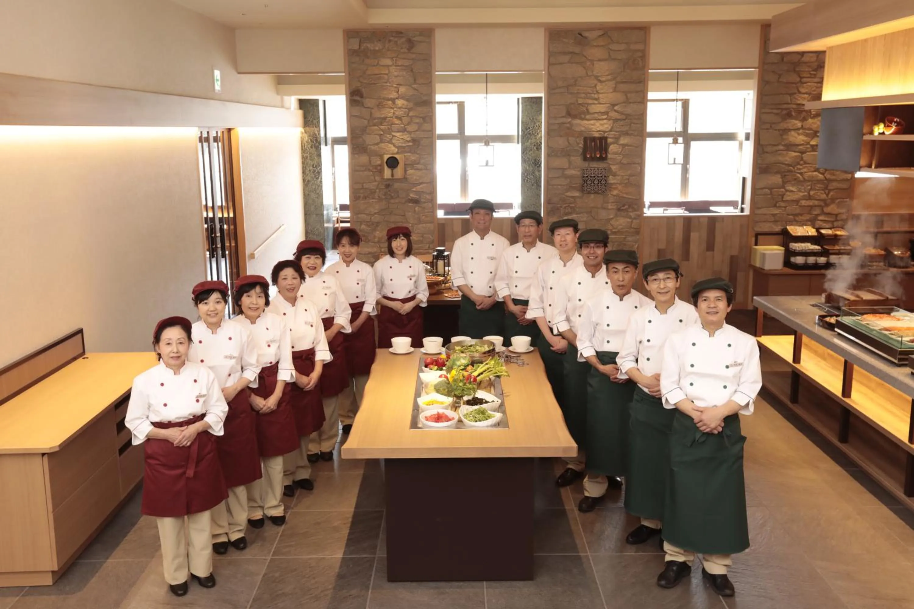 Staff in Minakami Hotel Juraku