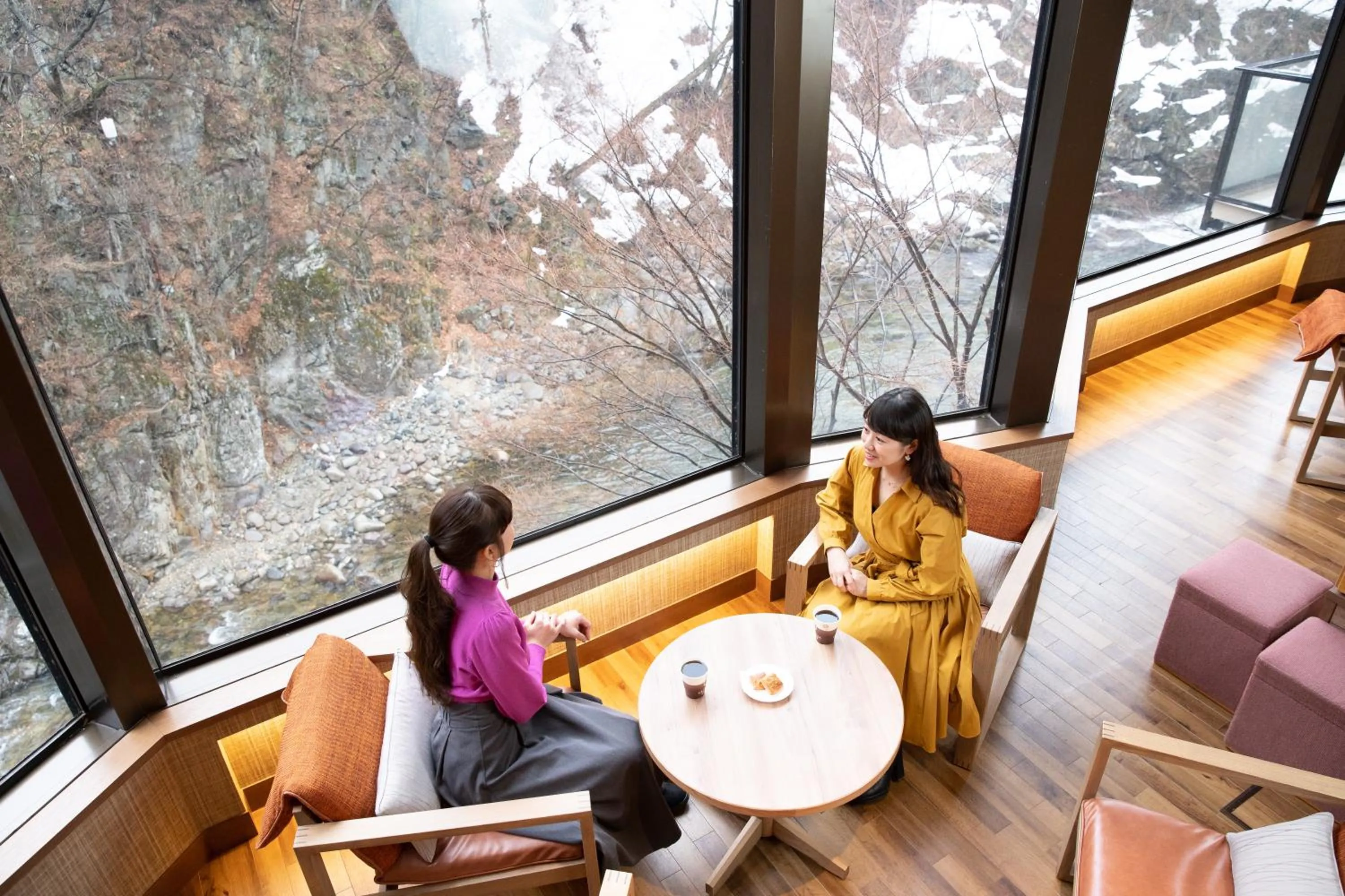 Lounge or bar in Minakami Hotel Juraku