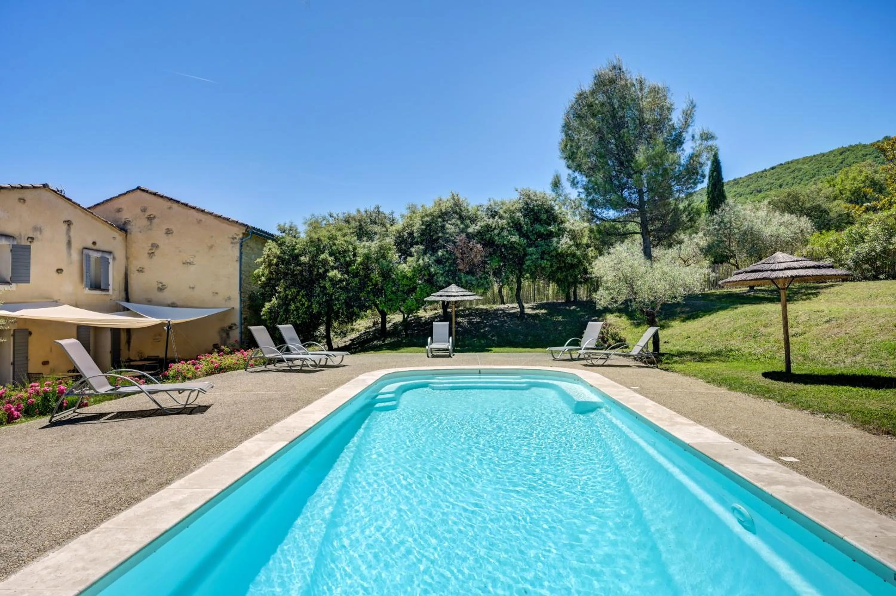 Swimming pool in Clos Saint-Michel Resort & Spa