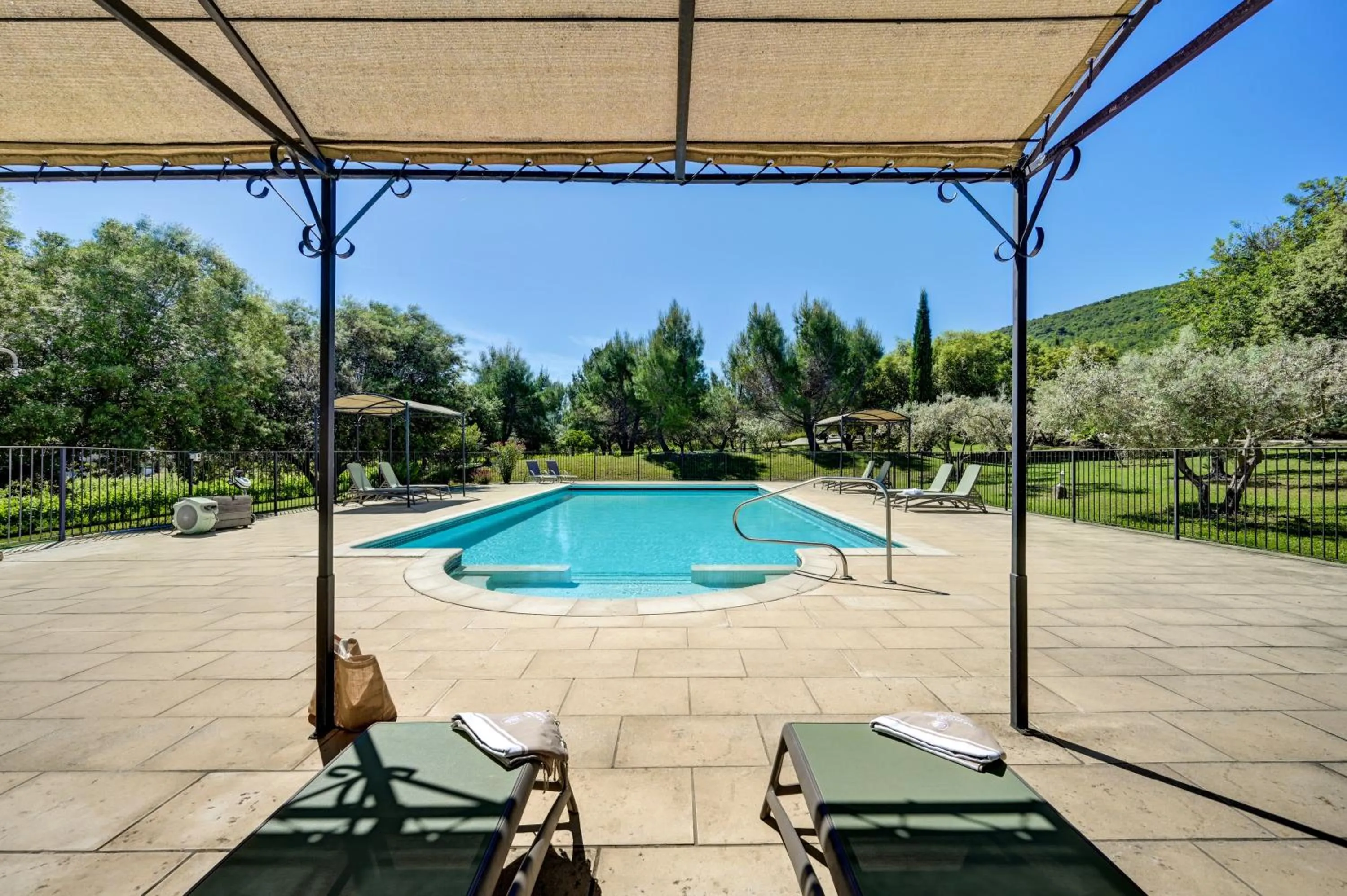 Swimming pool in Clos Saint-Michel Resort & Spa
