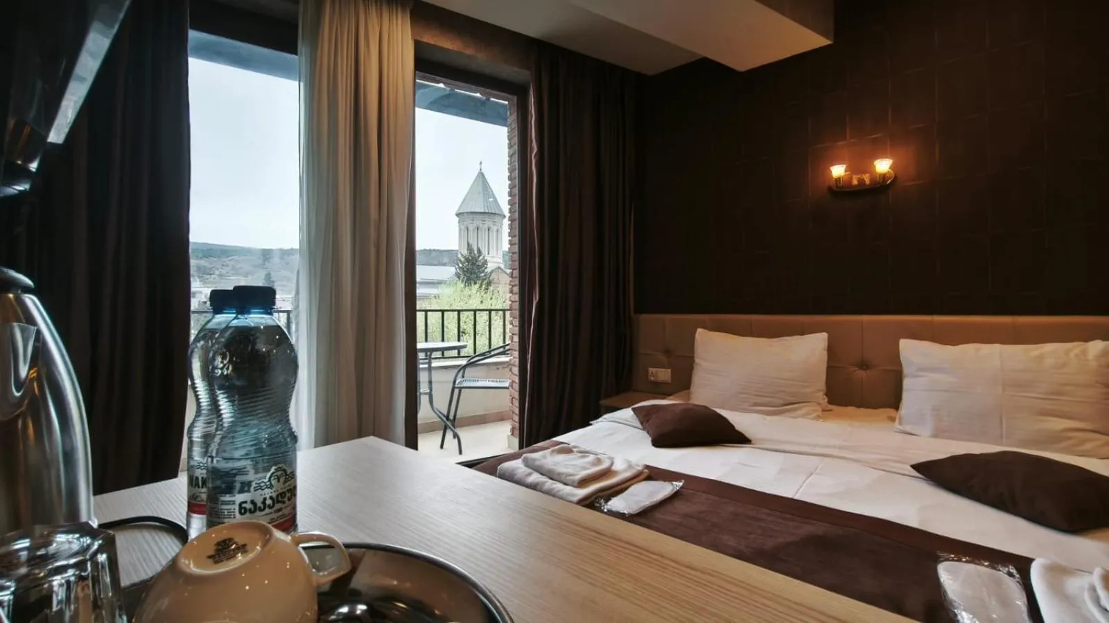 Bed in Hotel Voyager