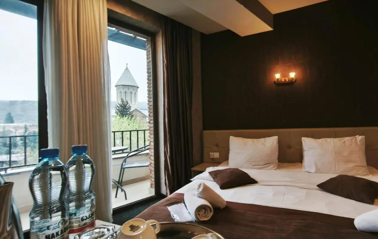 Bed in Hotel Voyager