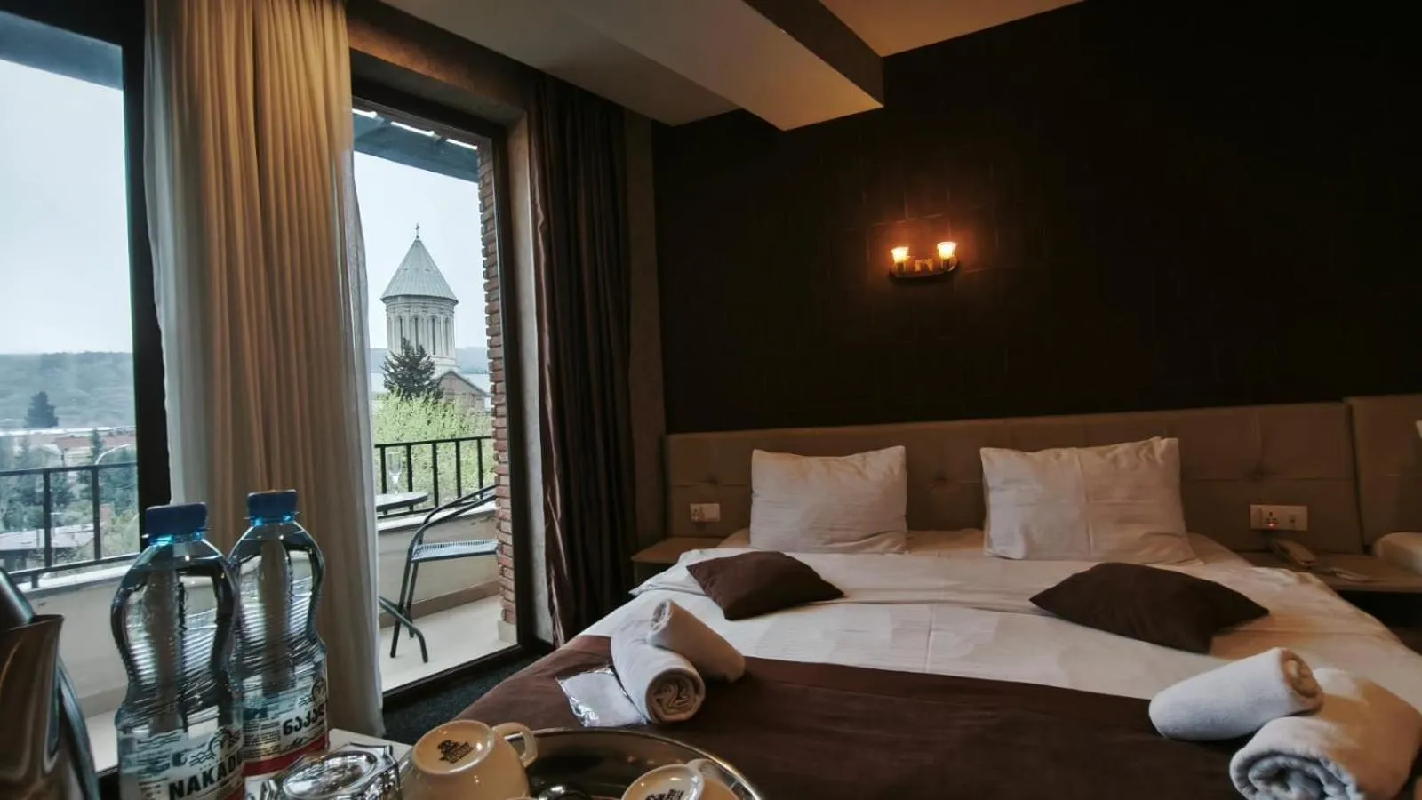 Bed in Hotel Voyager