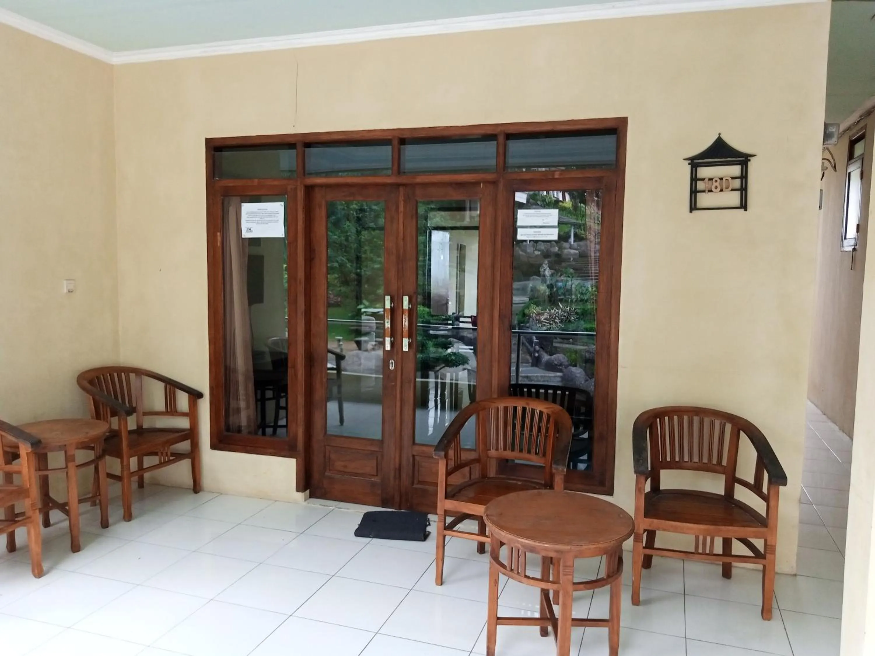 Balcony/Terrace in Villa Tjokro