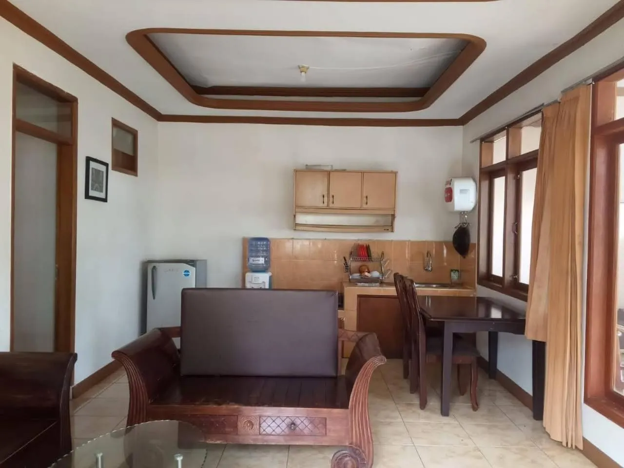 Living room in Villa Tjokro