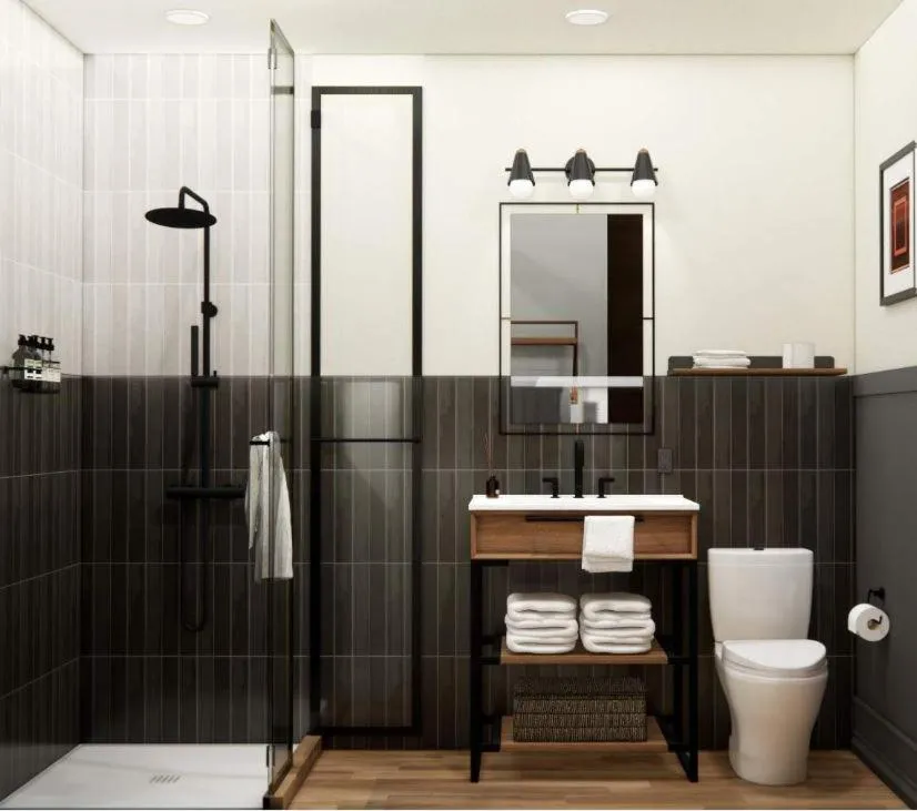 Shower in Lightwell Hotel & Spa