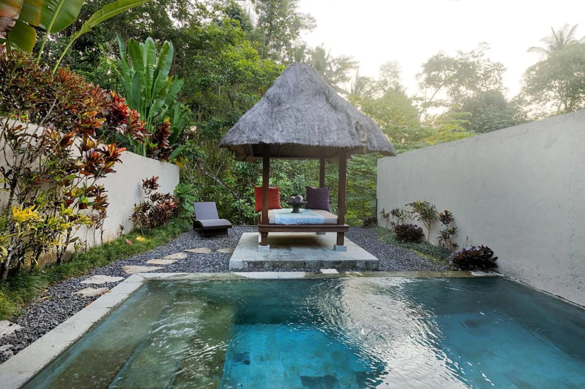 Swimming pool in Temuku Ubud Villas