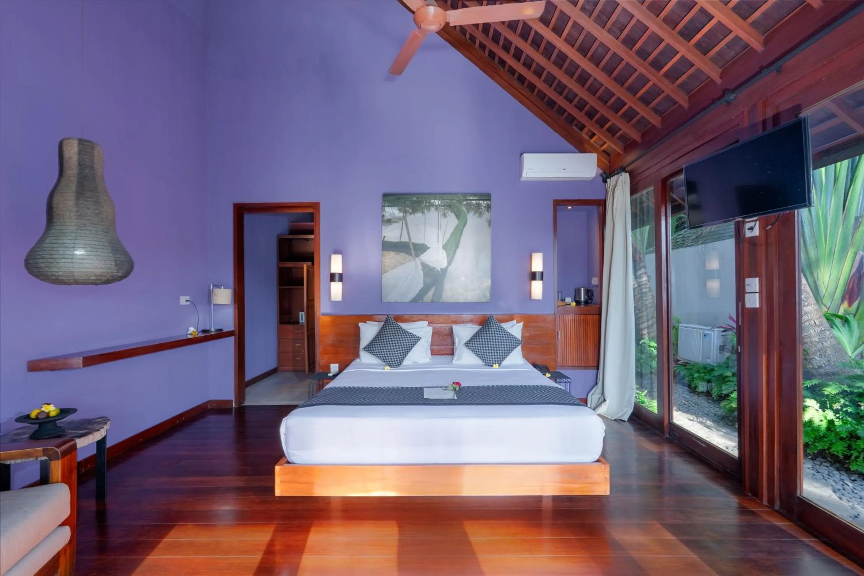 Bedroom, Bed in Temuku Ubud Villas