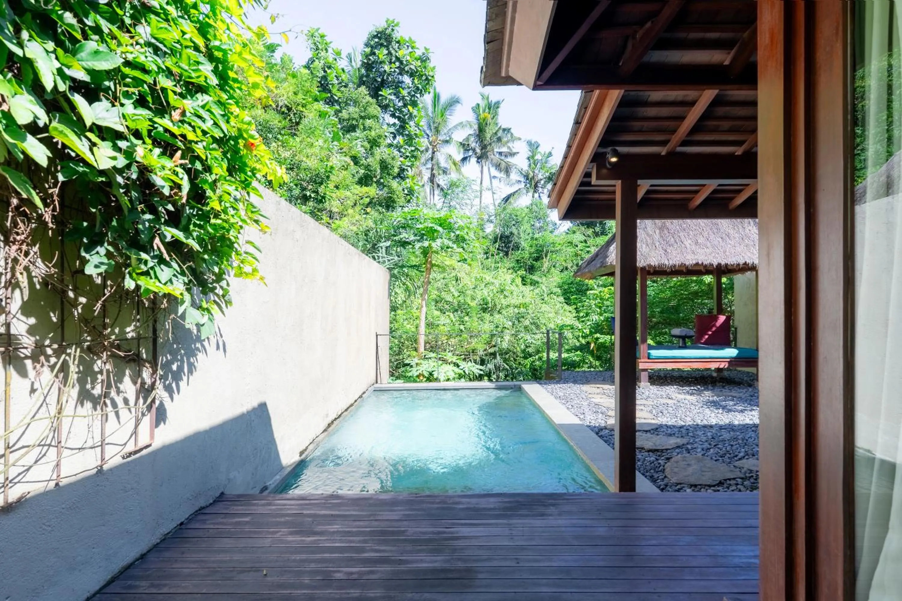 Swimming pool in Temuku Ubud Villas