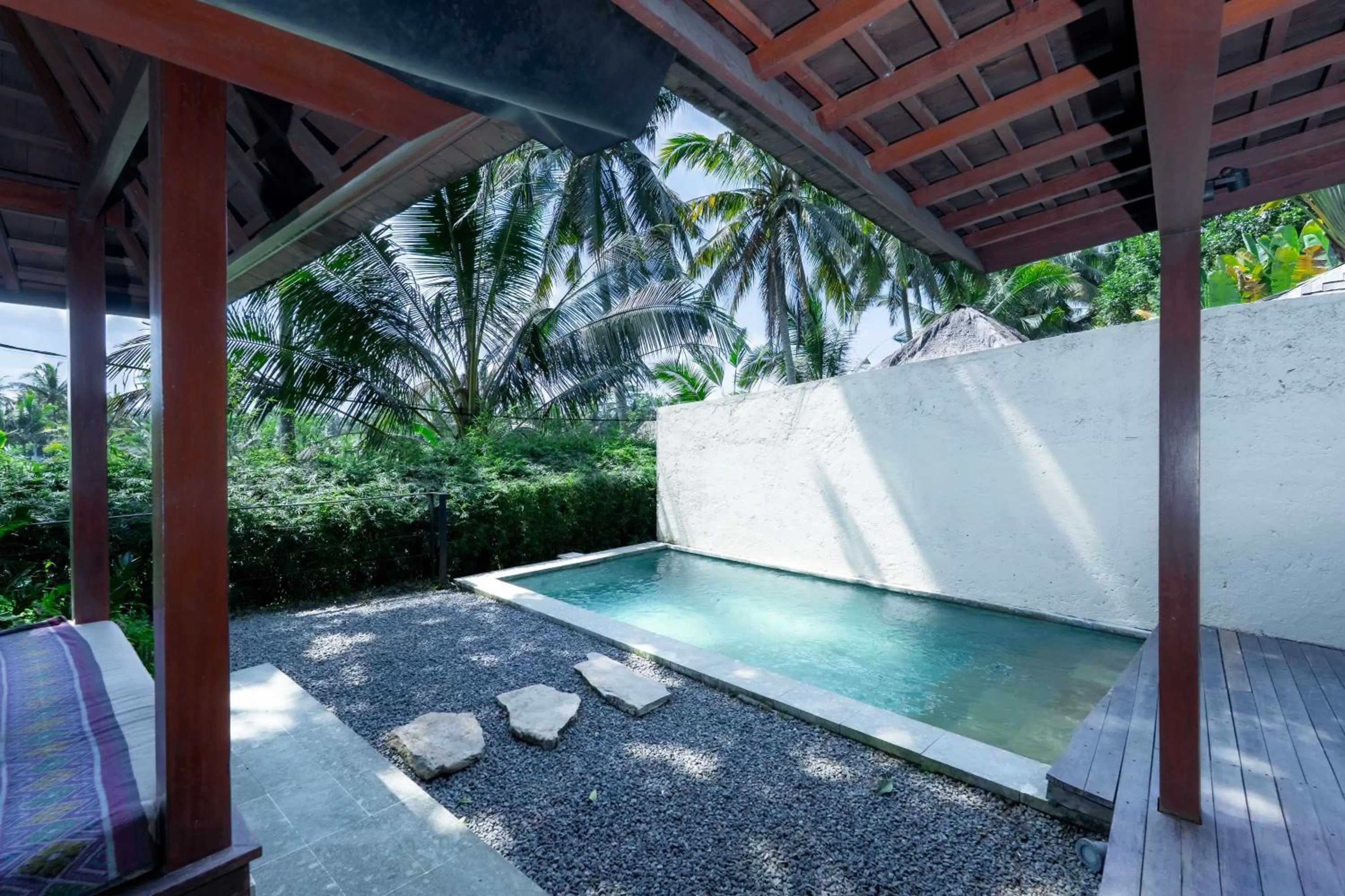 Swimming pool in Temuku Ubud Villas