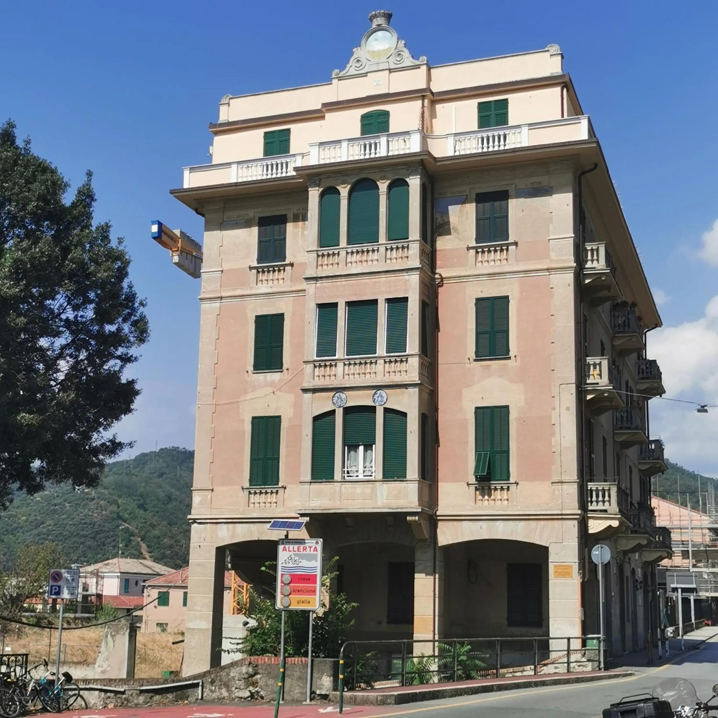 Property building in Albisola bed and breakfast