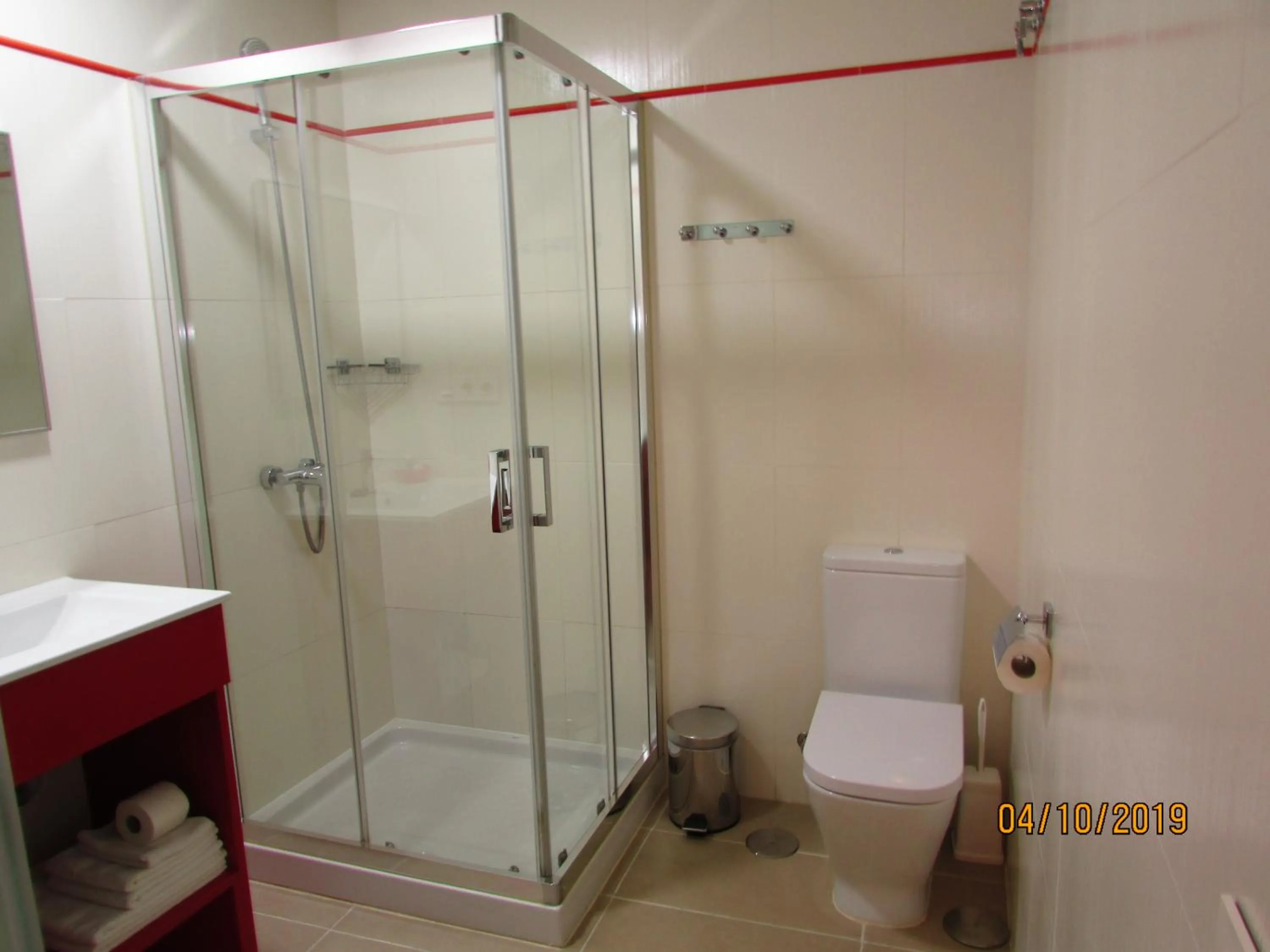 Bathroom in Hotel Goartín