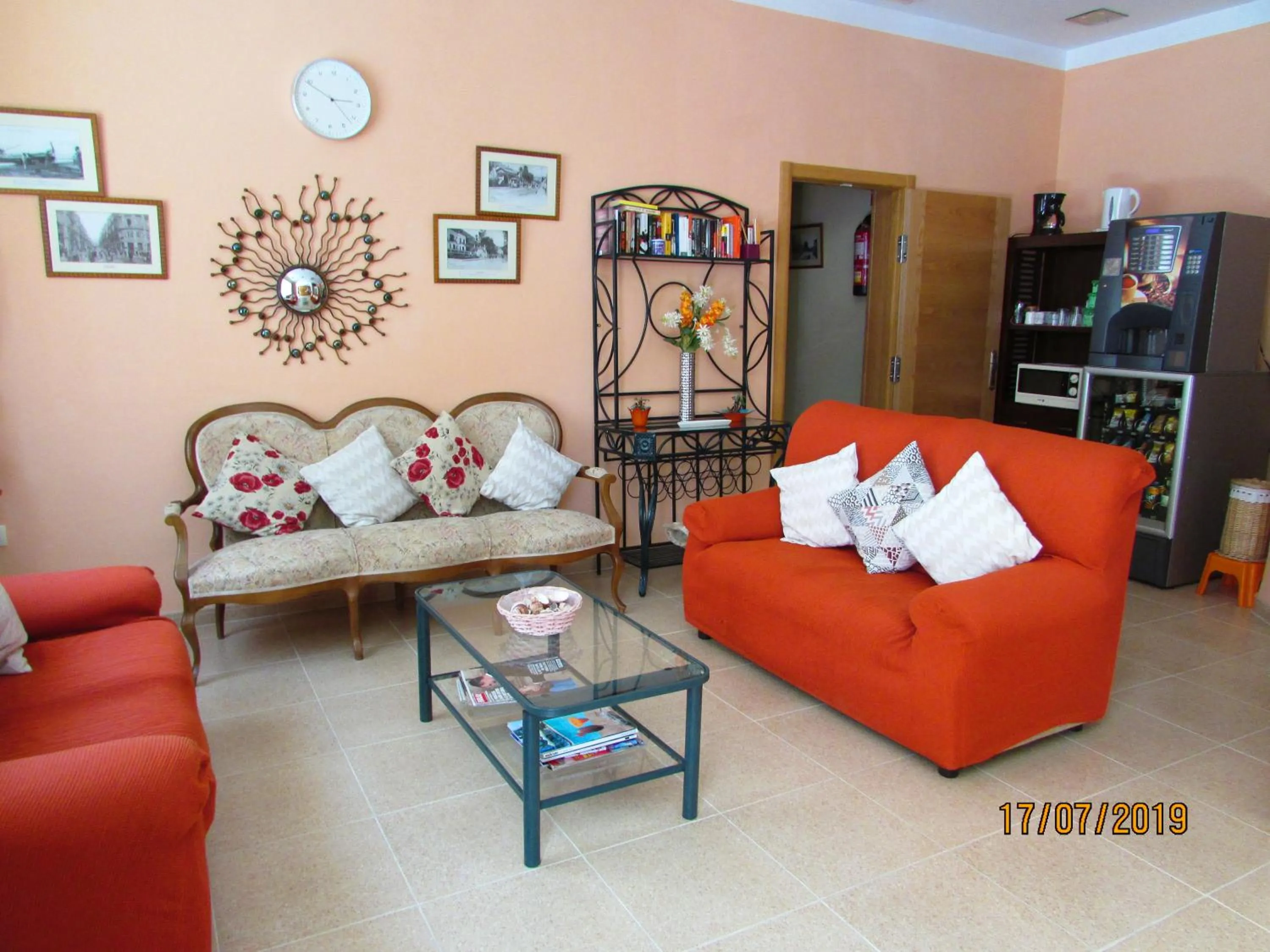 Living room in Hotel Goartín