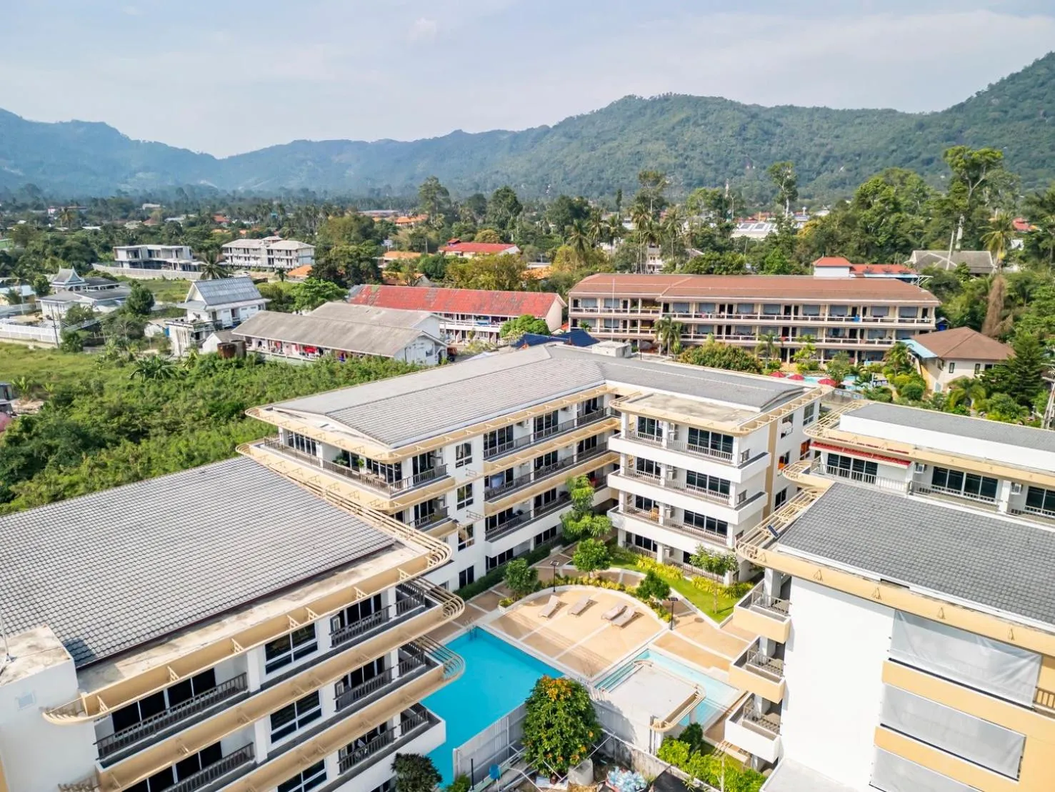 Property building in The Terraza Condotel