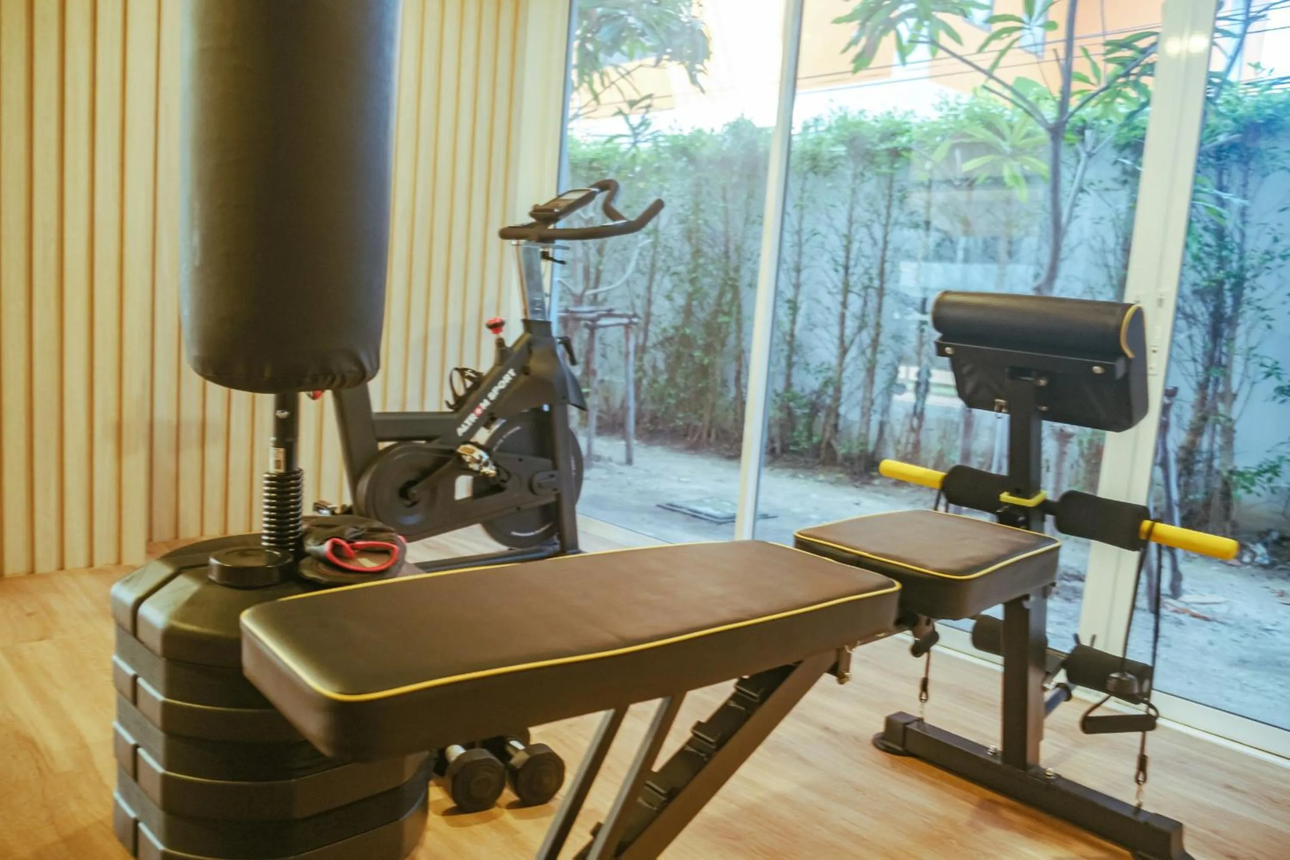 Fitness centre/facilities in The Terraza Condotel