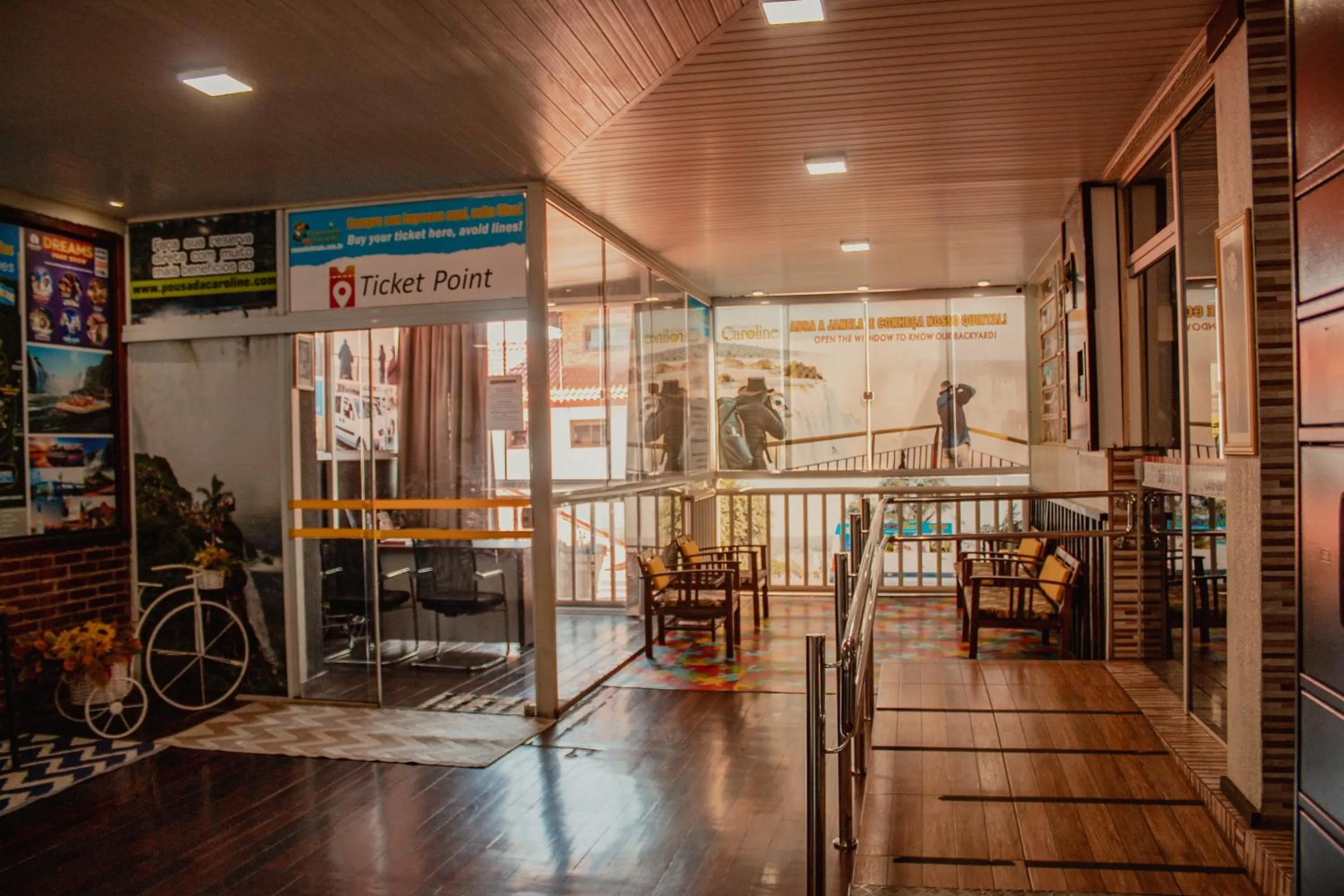 Living room in Pousada Iguassu Charm Suites