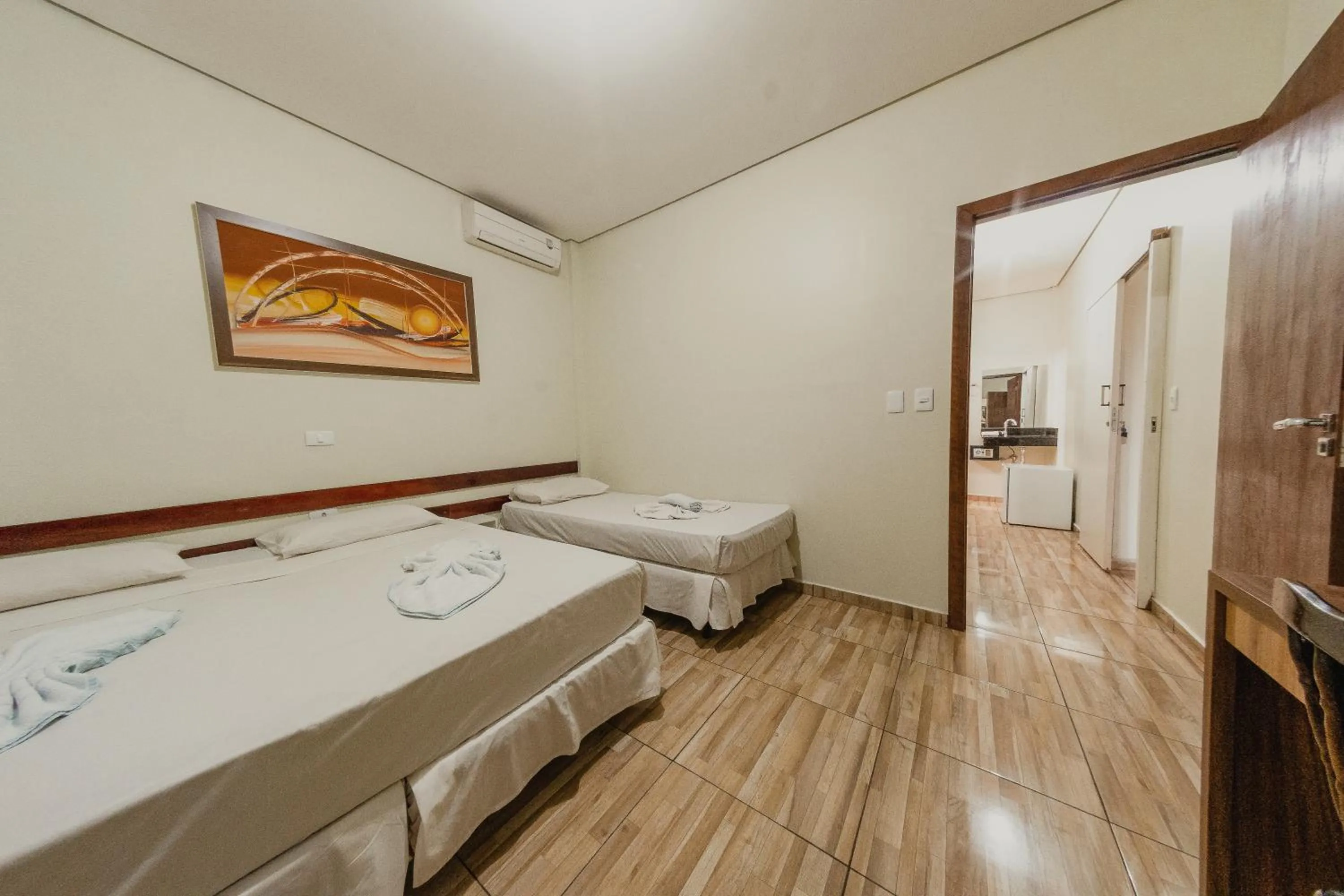 View (from property/room), Bed in Pousada Iguassu Charm Suites