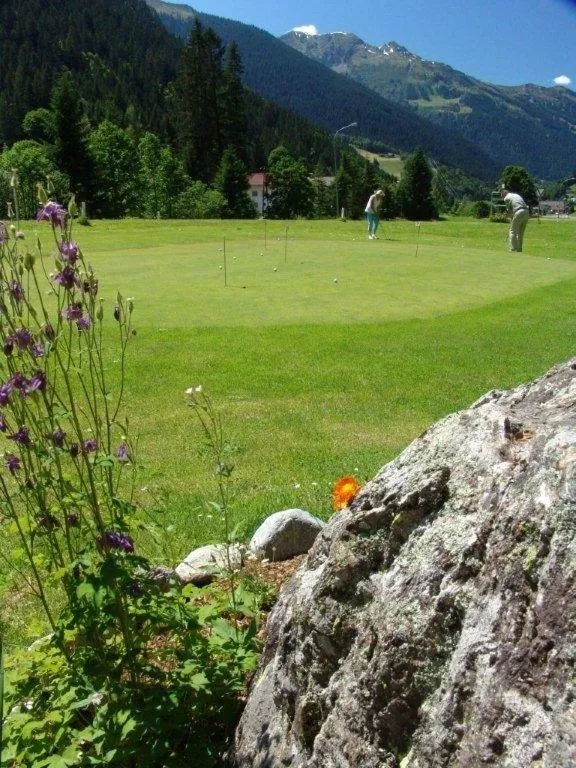 Golfcourse in Aparthotel Spitzer