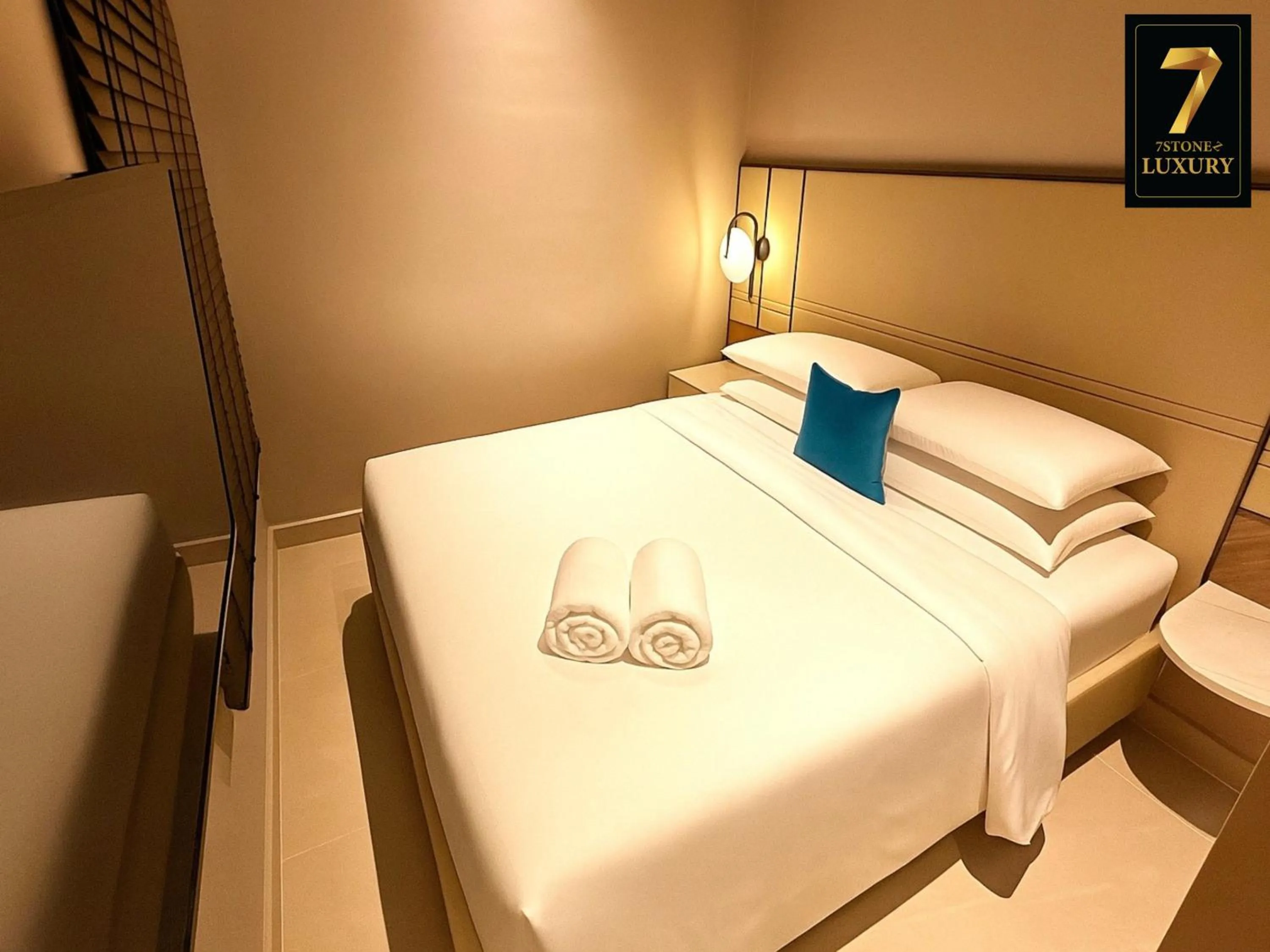 Bed in 7Stonez Luxury ANTARA RESIDENCE Genting Highlands