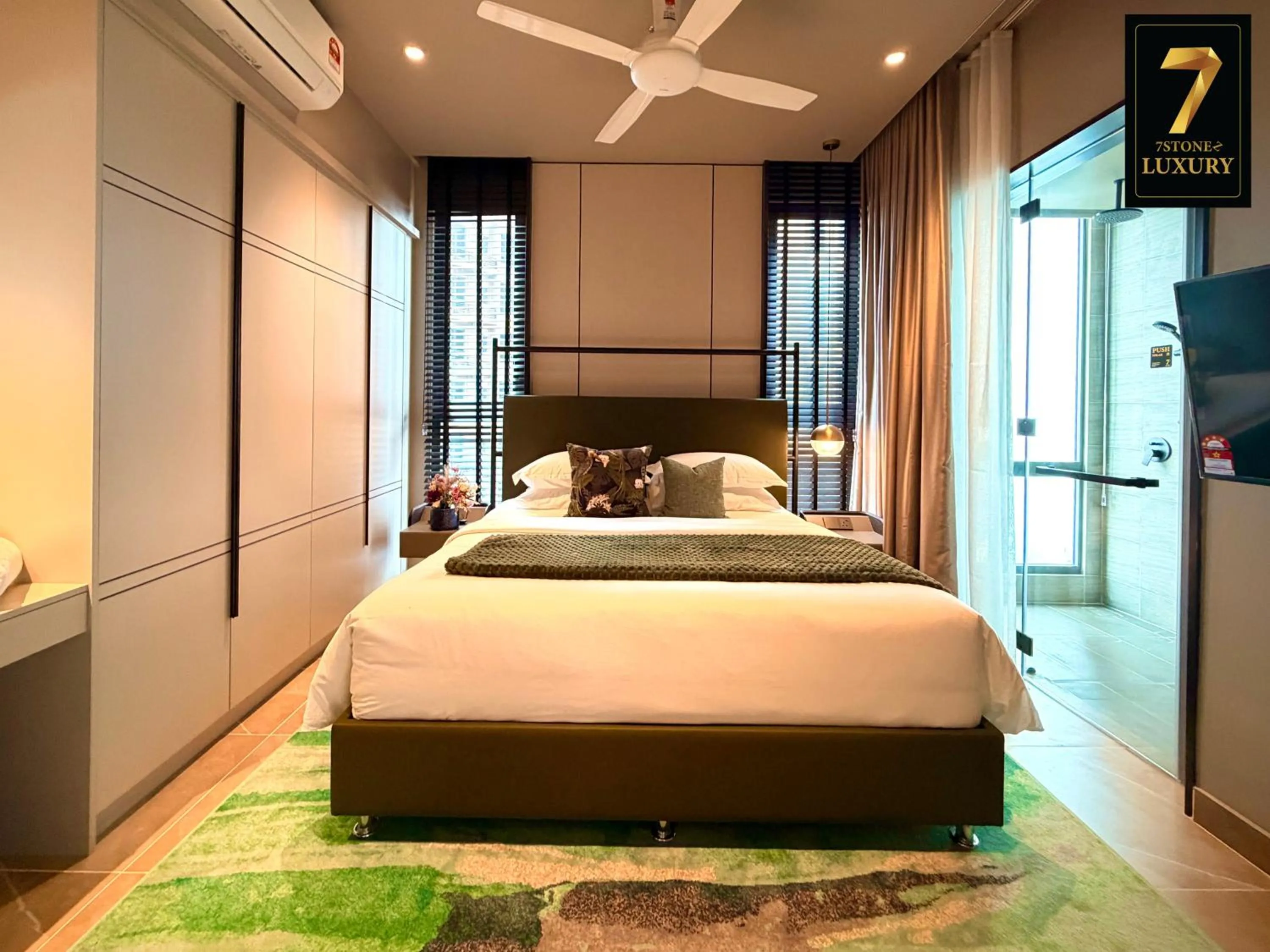 Bed in 7Stonez Luxury ANTARA RESIDENCE Genting Highlands
