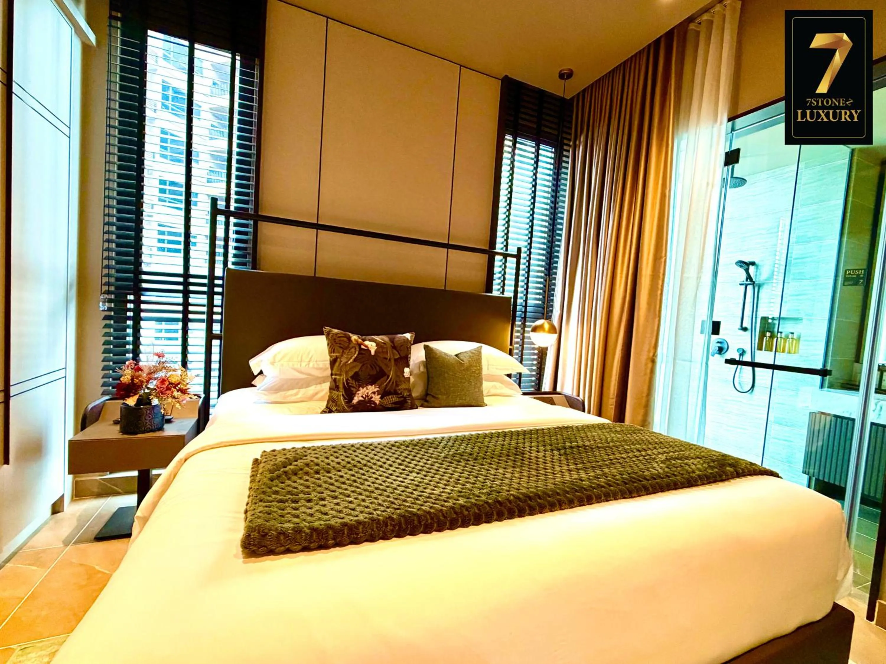 Bed in 7Stonez Luxury ANTARA RESIDENCE Genting Highlands