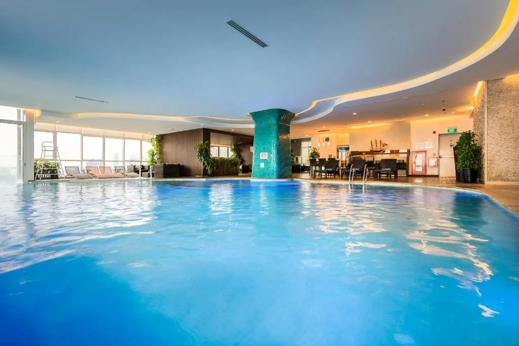 Swimming pool in Lancaster Hanoi Service Apartment