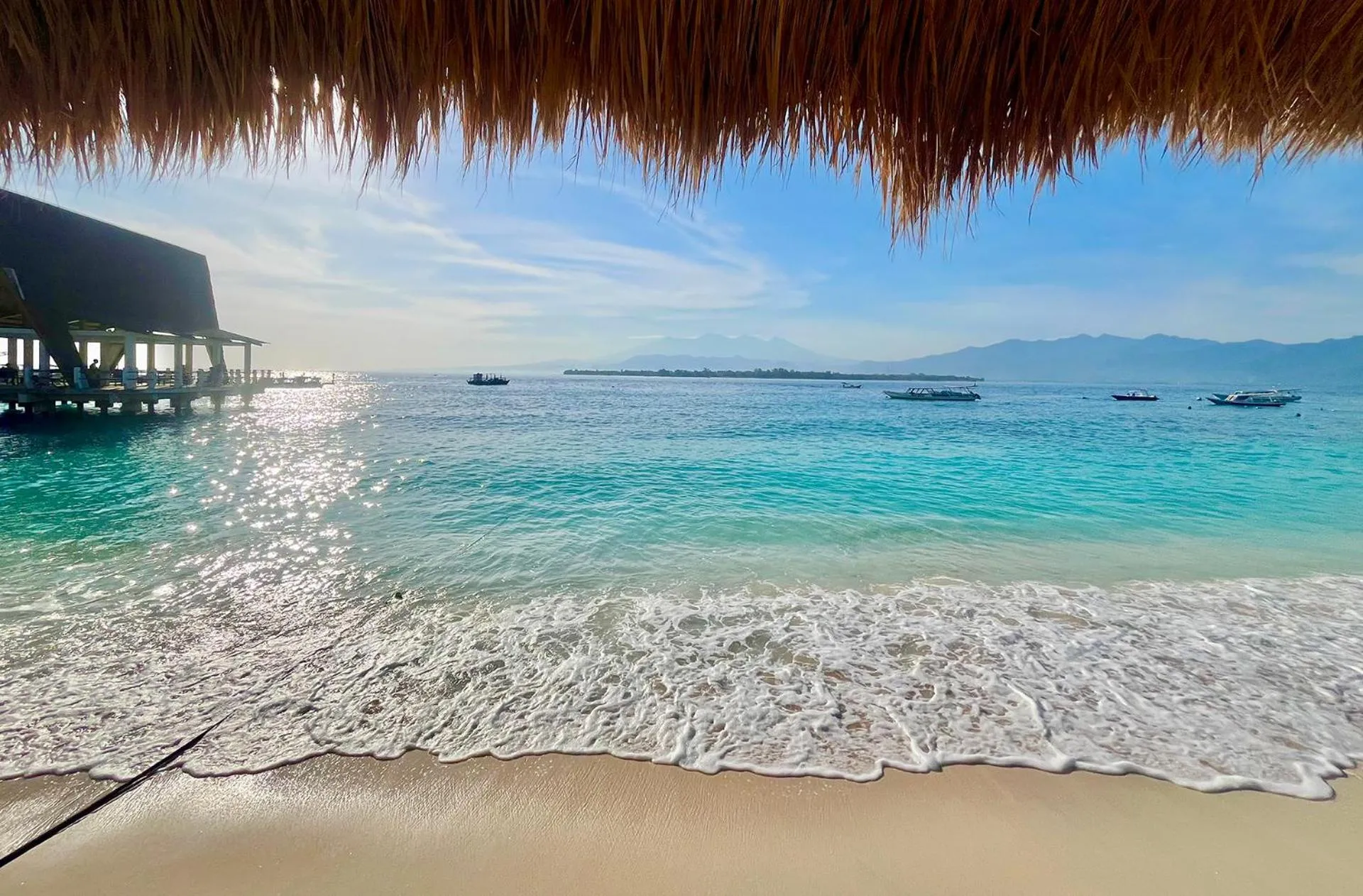 Restaurant/places to eat in Kura Kura Resort Gili Meno