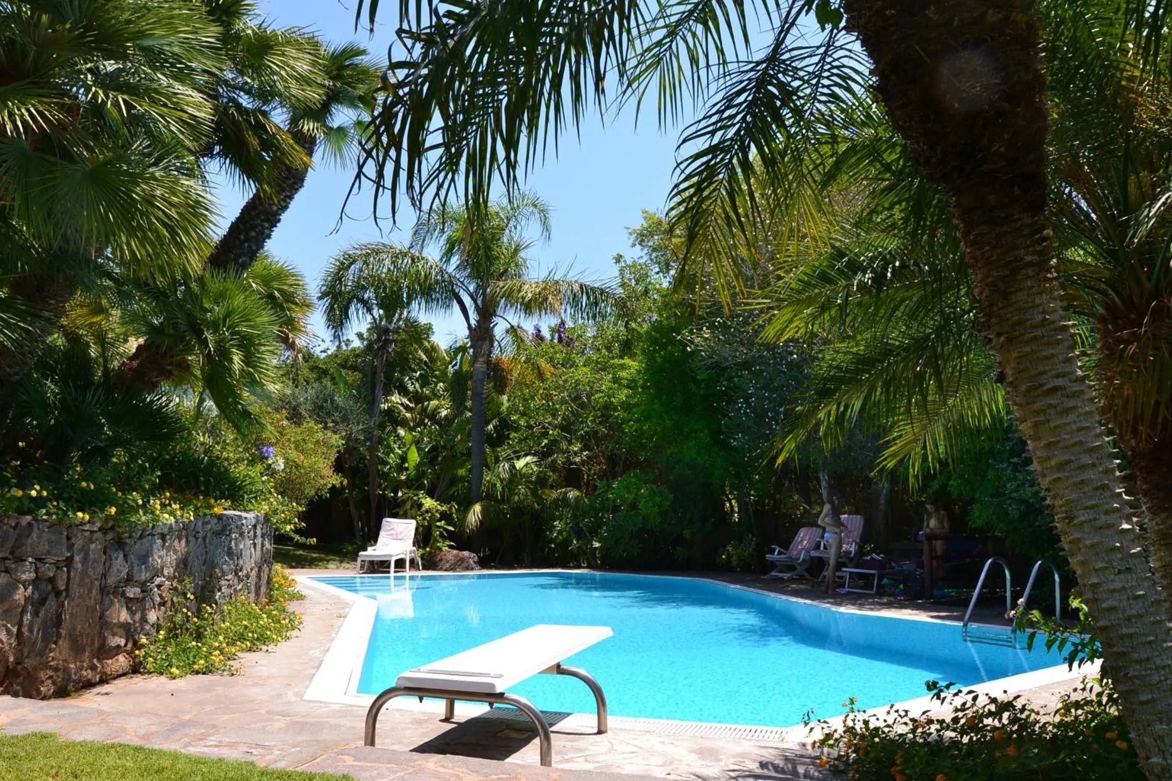 Garden in A Casa Di Angela B&B