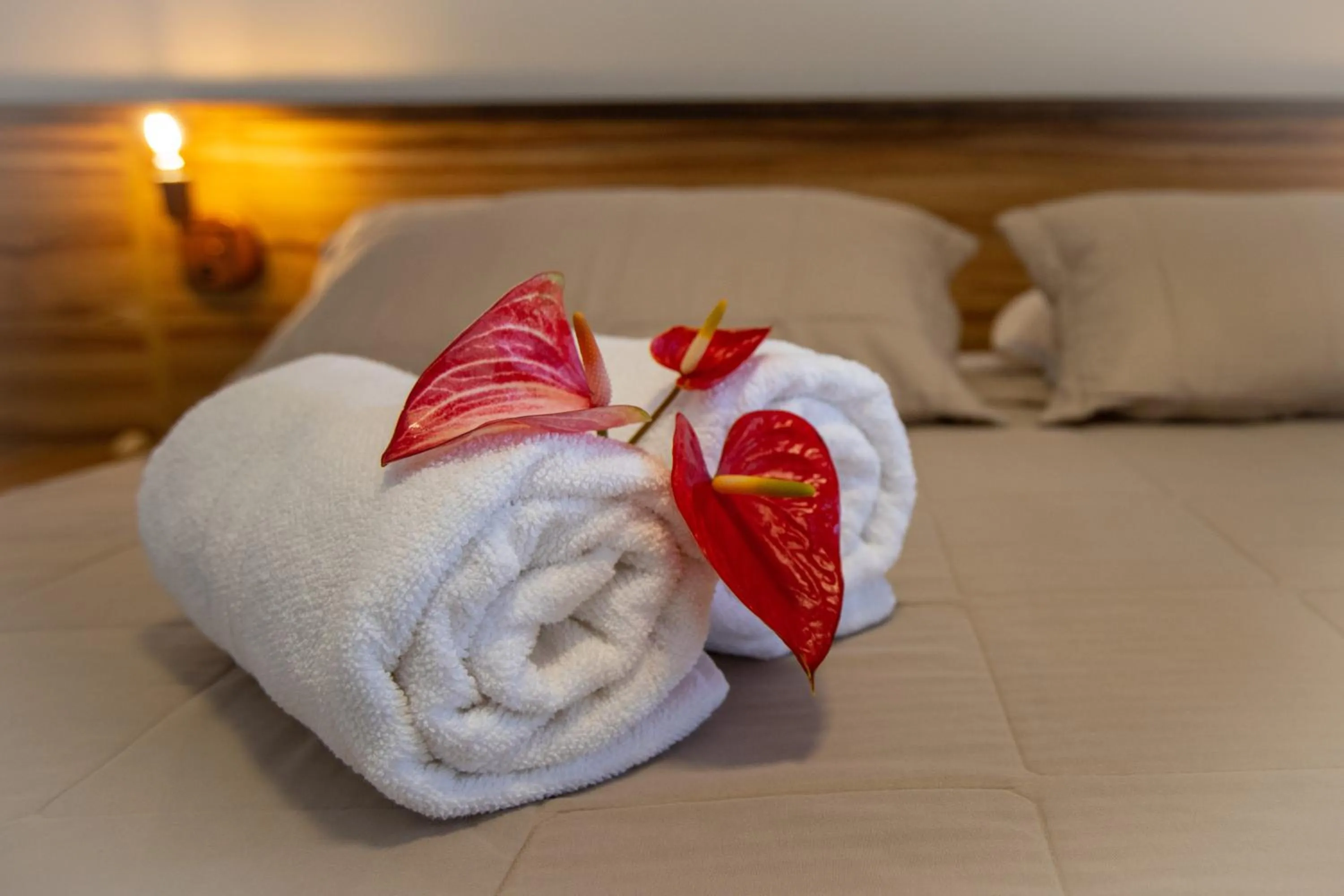 Bed in Pousada Vento Sul