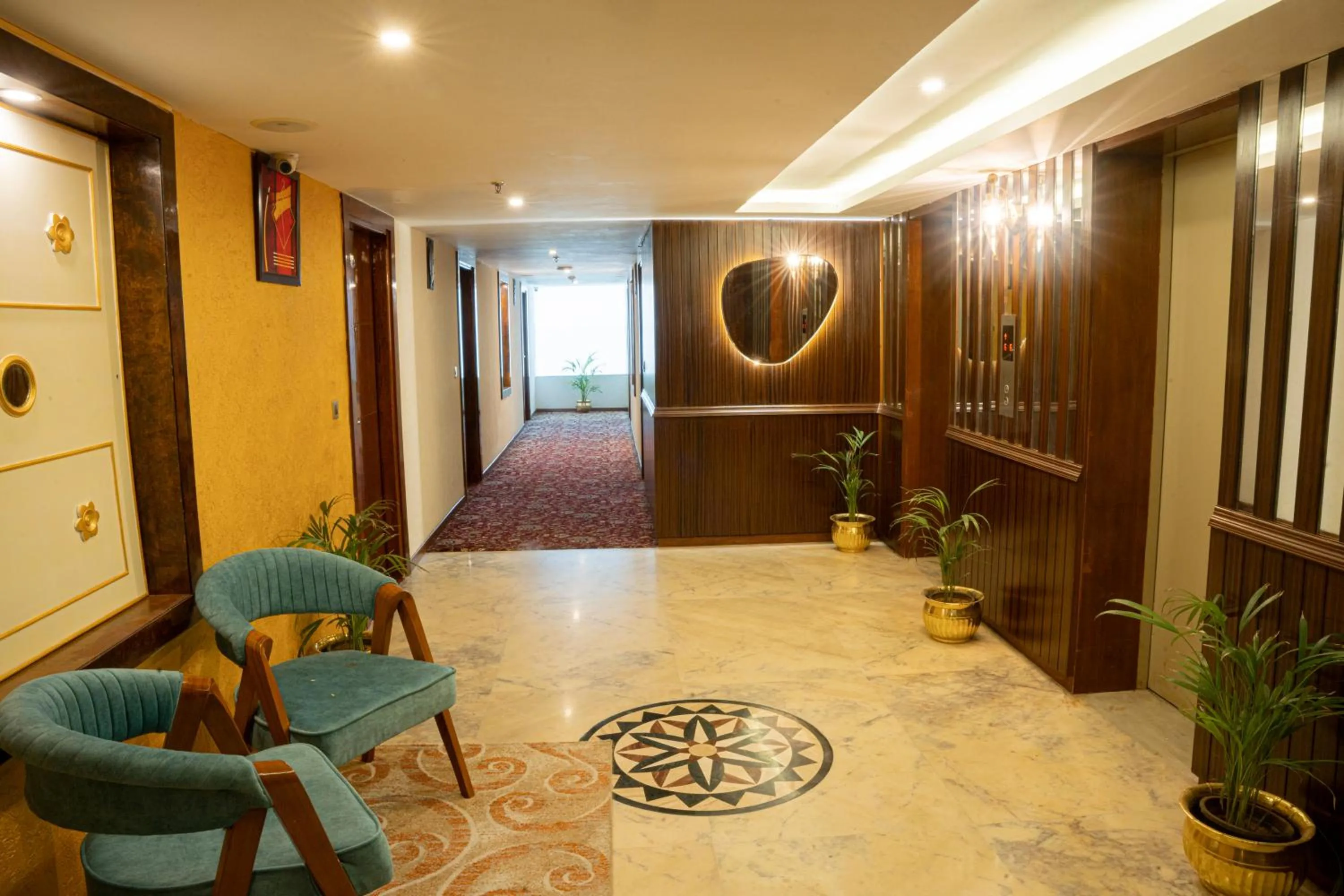 Seating area in Park Ocean