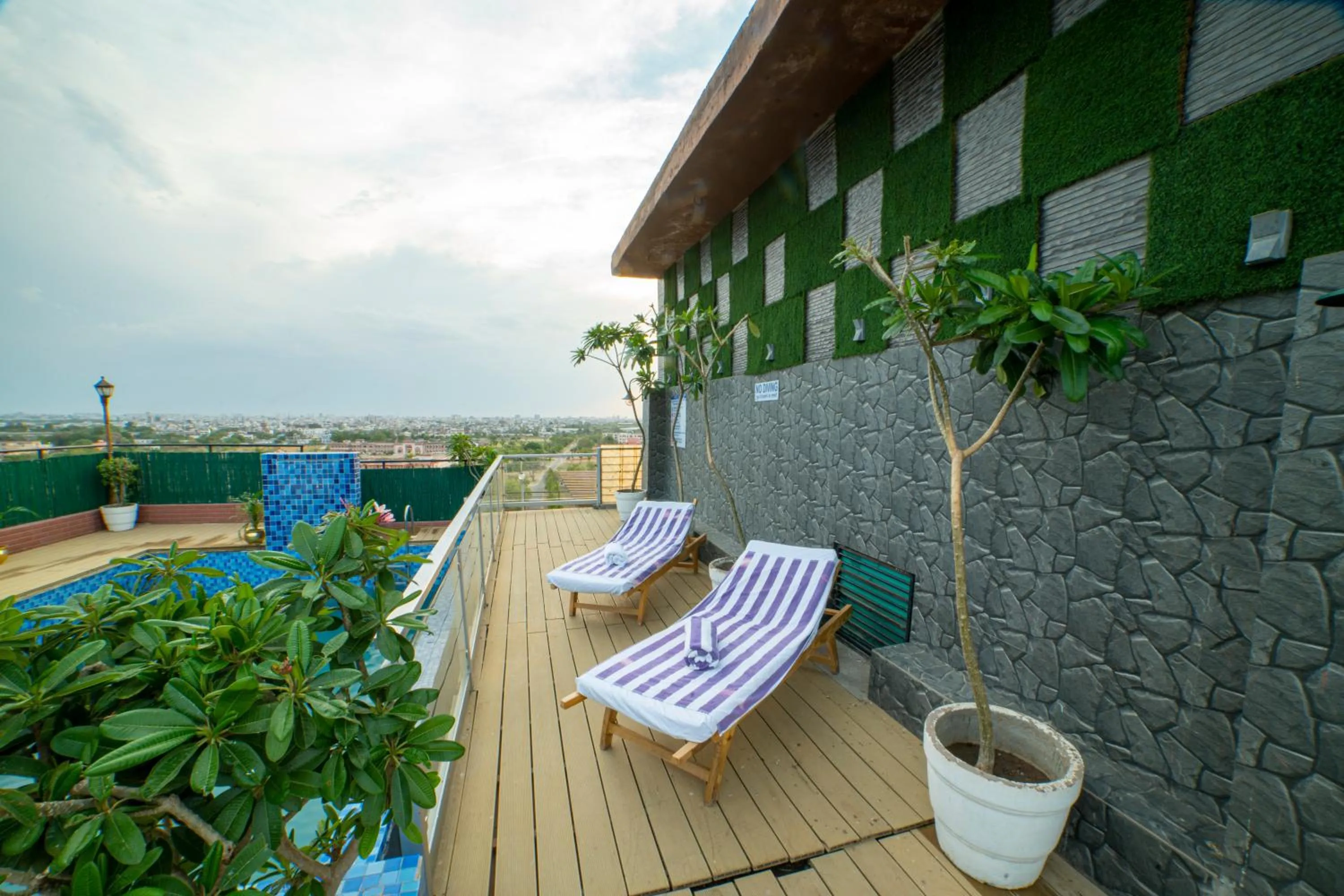 sunbed in Park Ocean