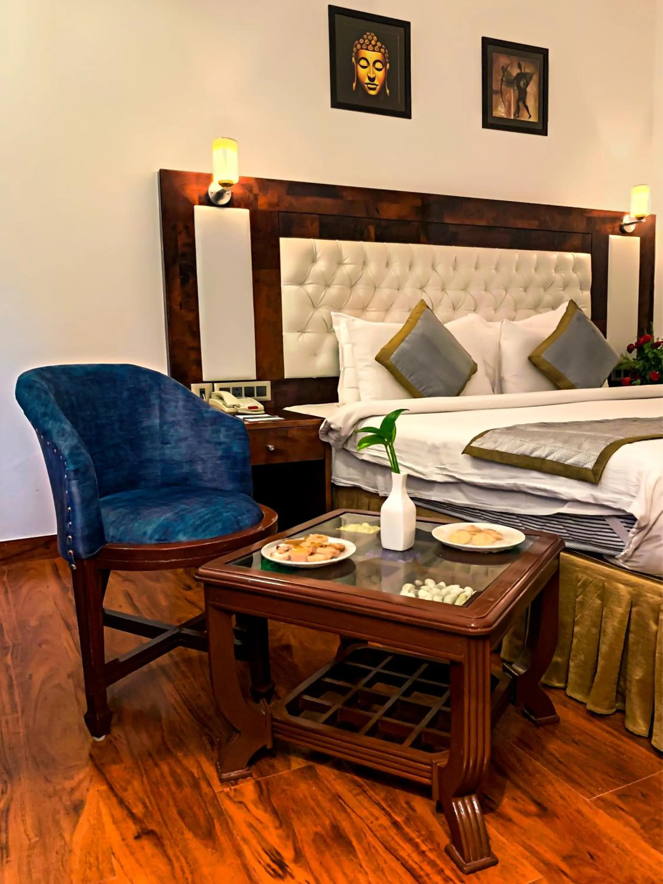 Bedroom, Bed in Park Ocean