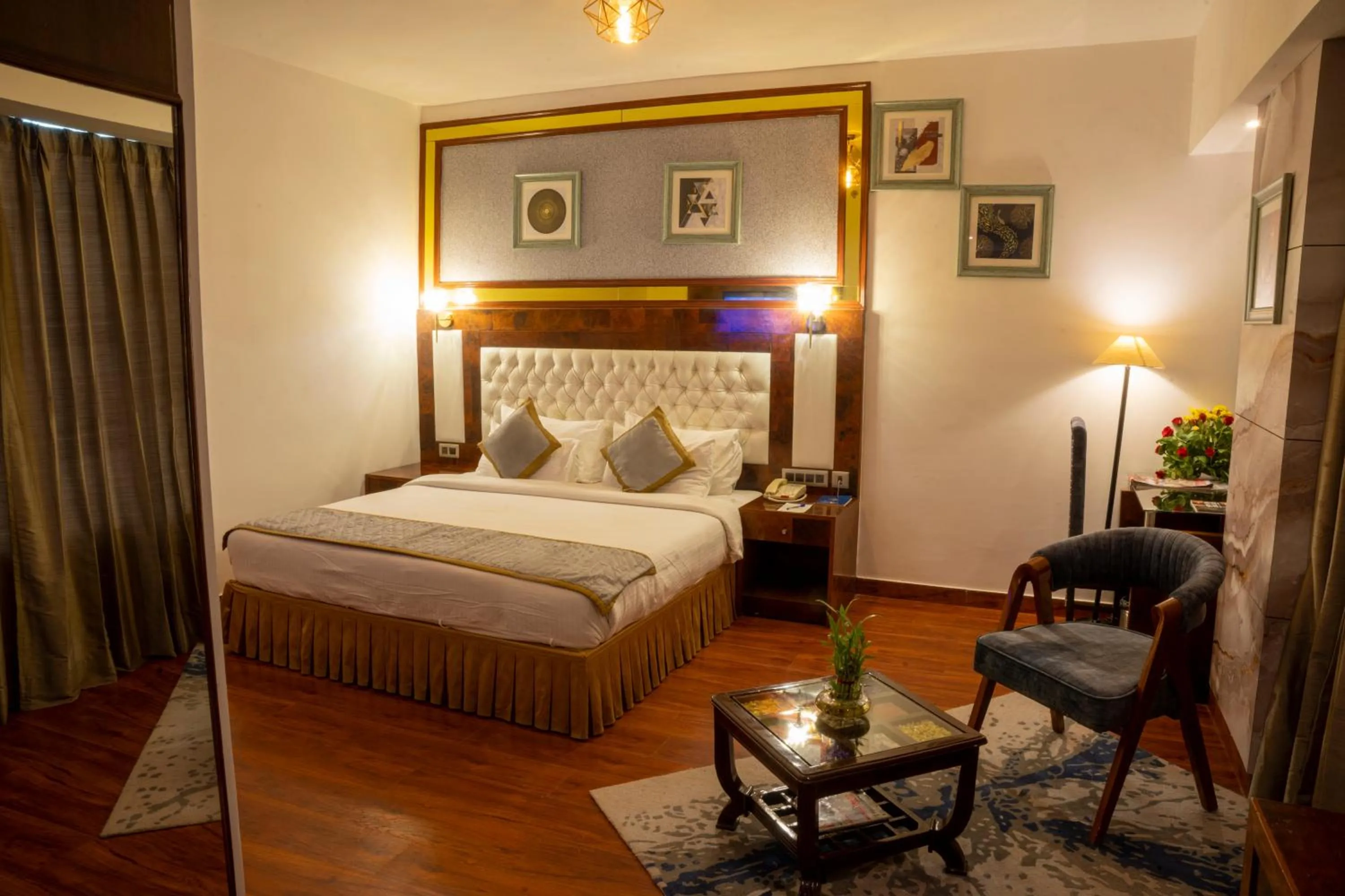 Bedroom, Bed in Park Ocean