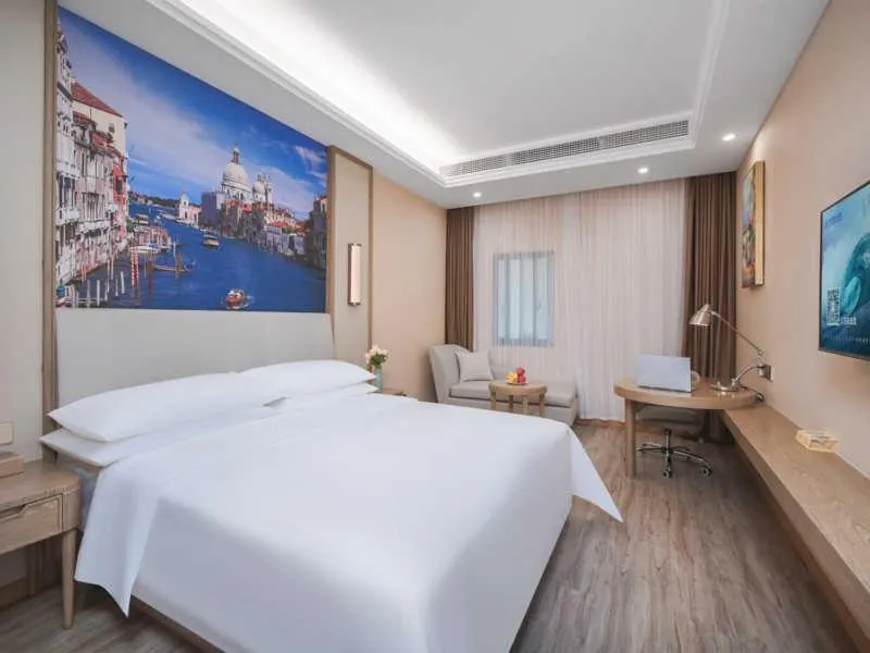 Bed in Vienna Hotel Hangzhou Yuhang Linping