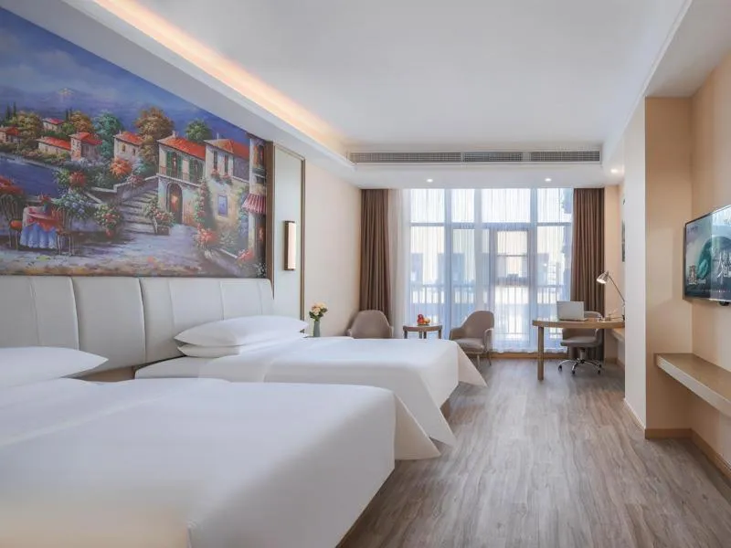 Bed in Vienna Hotel Hangzhou Yuhang Linping
