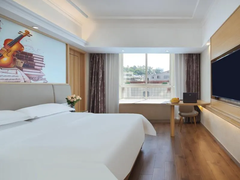 Bed in Vienna International Hotel Jingdezheng People Square