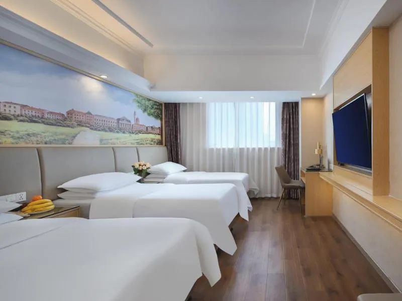 Bed in Vienna International Hotel Jingdezheng People Square