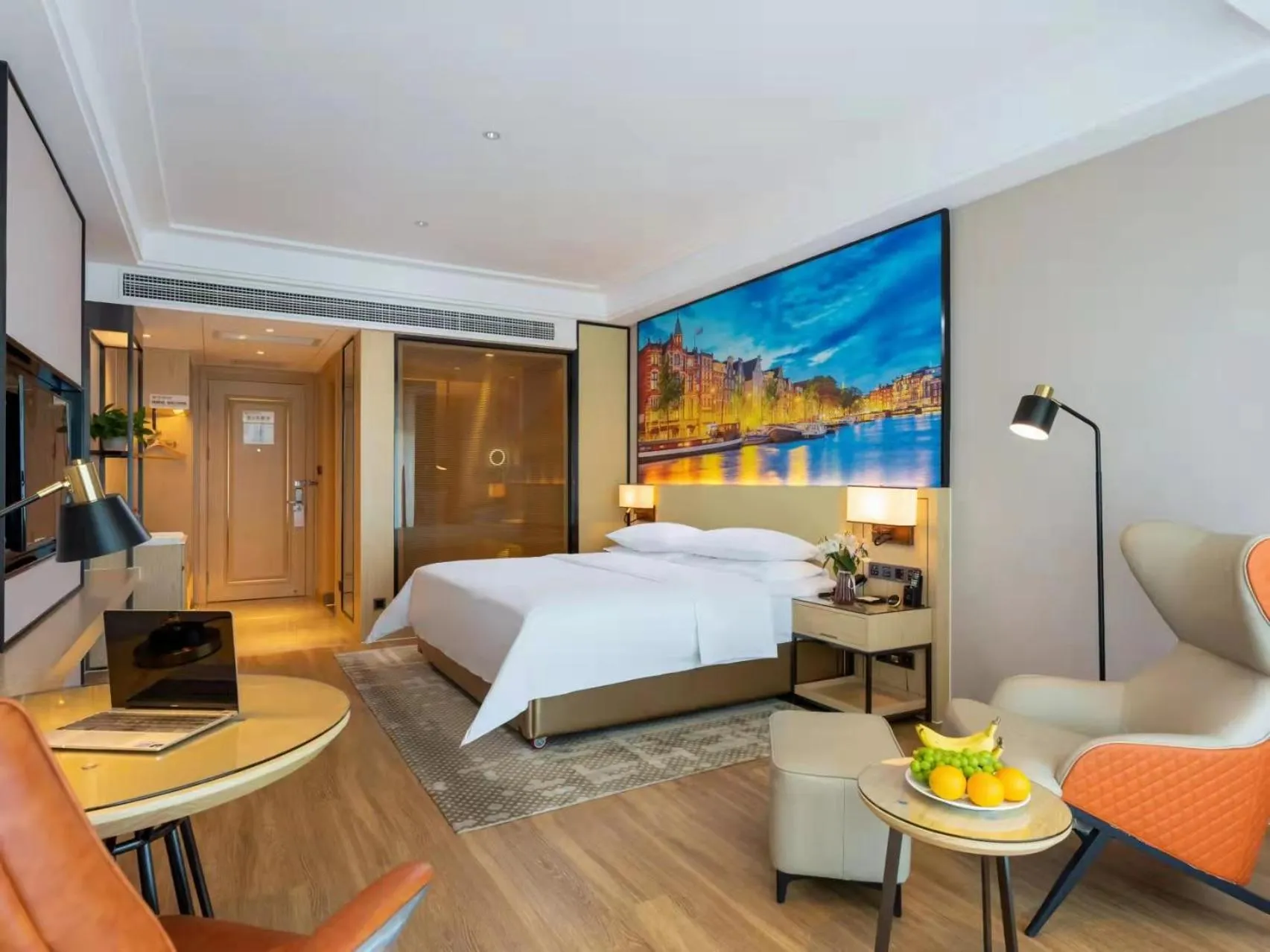 Bed in Vienna International Hotel Wuhan Jiefang Avenue