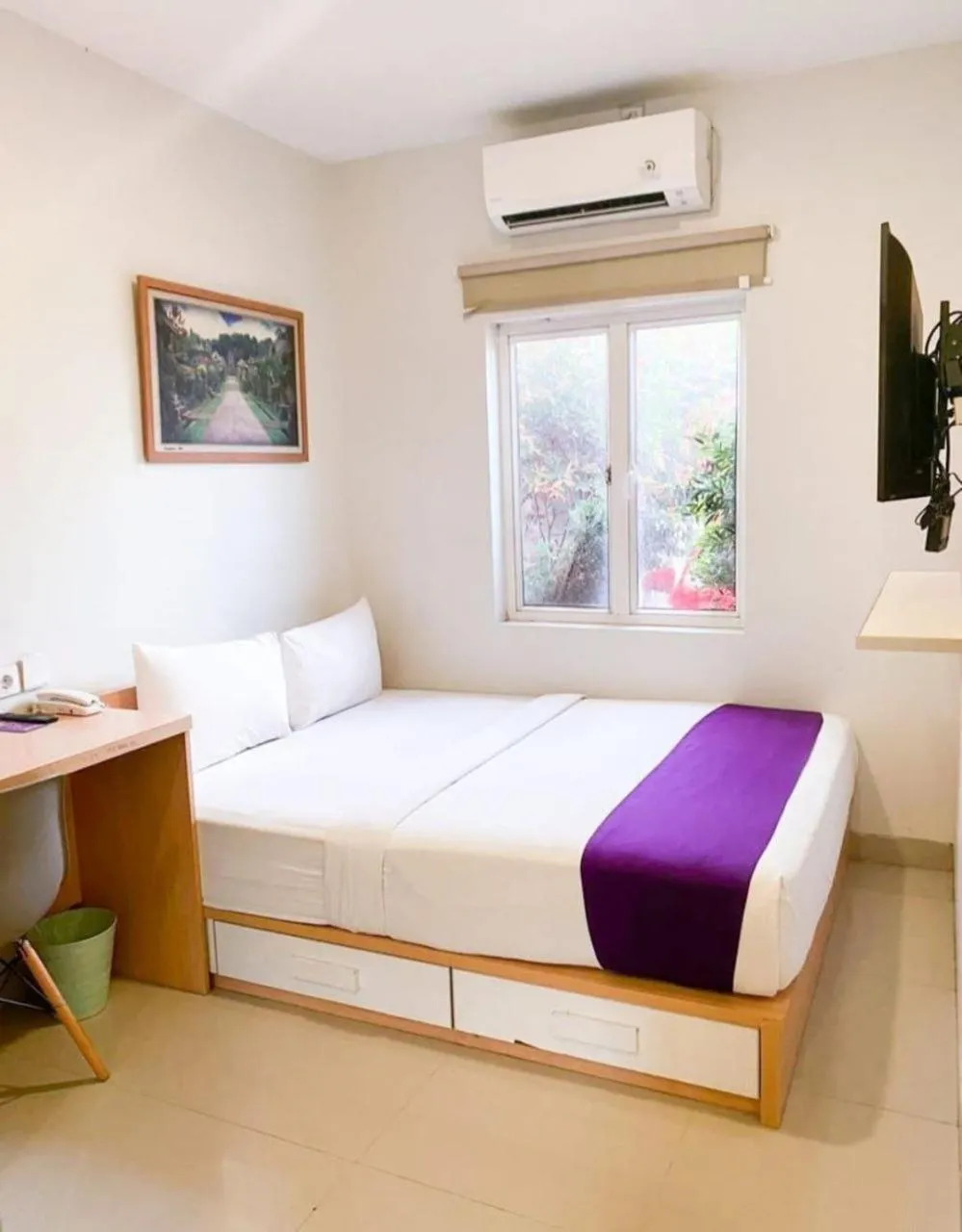 Bed in Daima Syariah Stay Sawahlunto