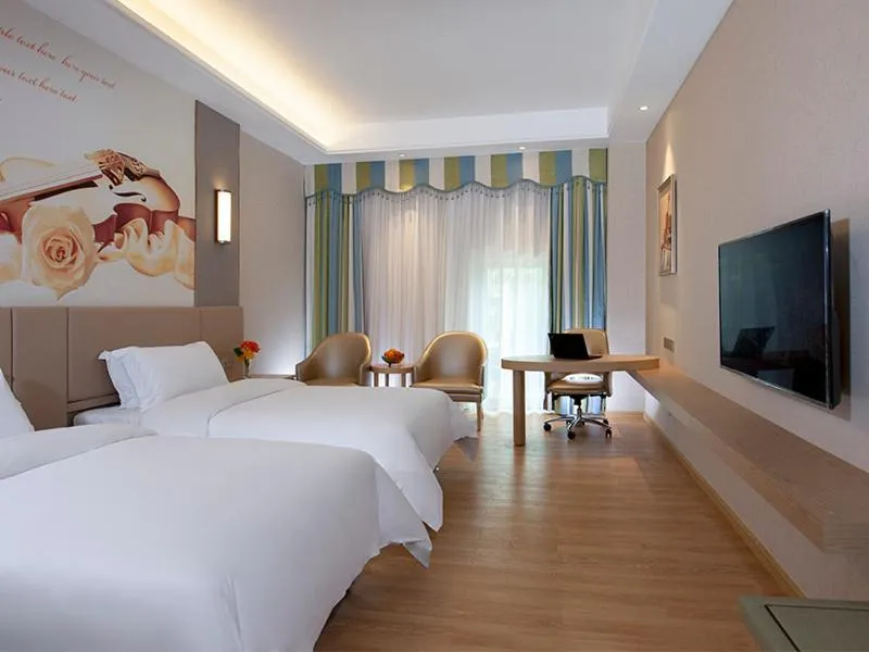 Bed in Vinenna International Hotel Shenzhen shajing