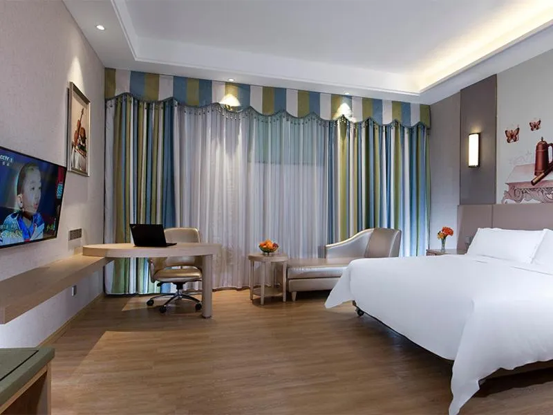 Bed in Vinenna International Hotel Shenzhen shajing