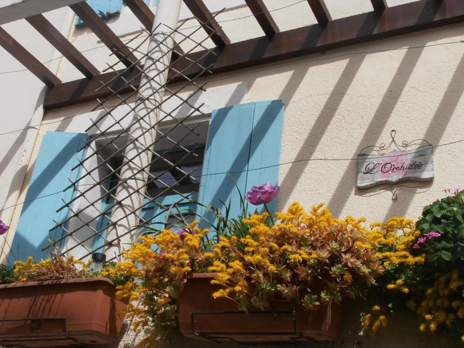 Facade/entrance in L'Orchidée