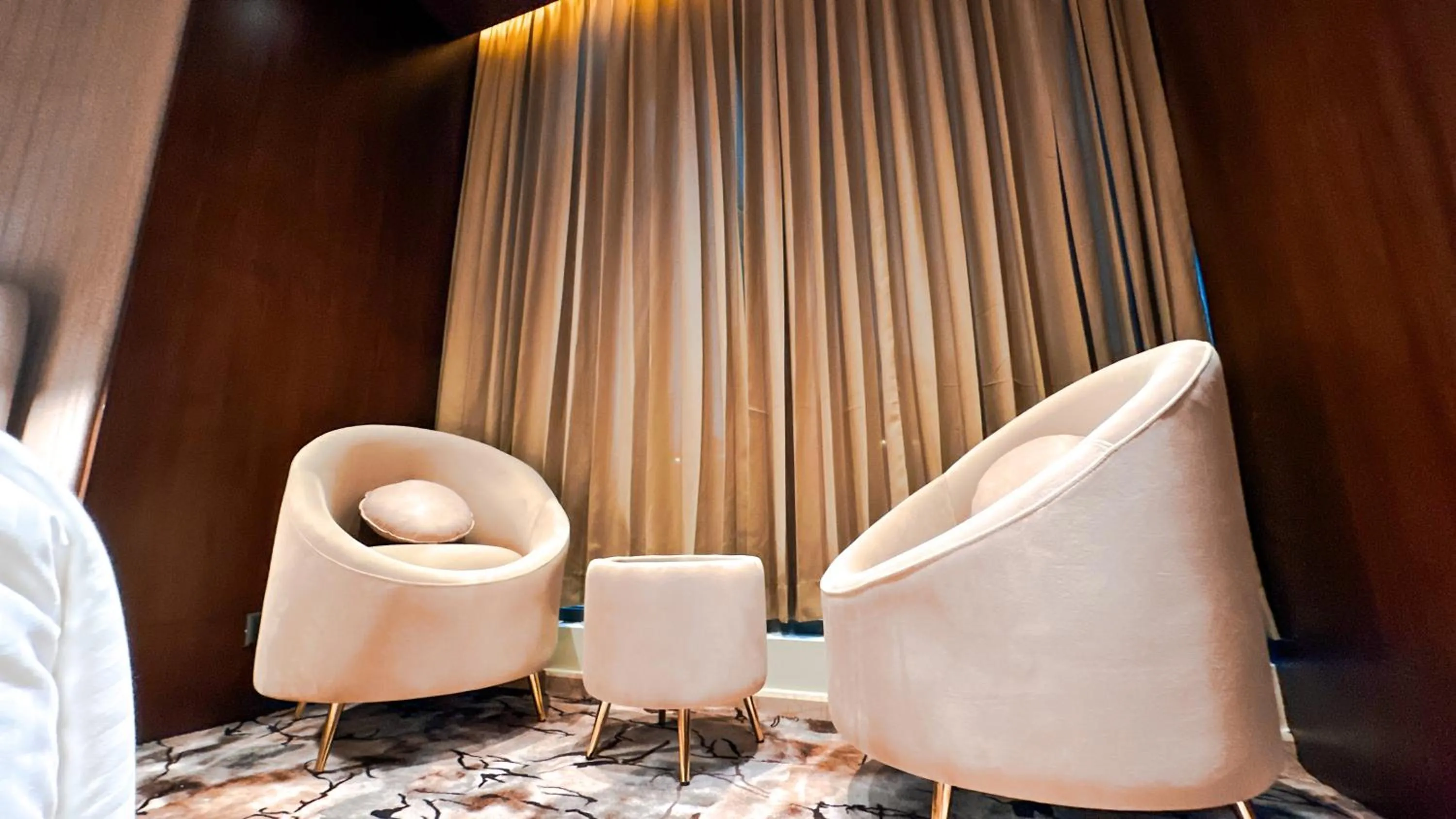 Seating area in F Hotels