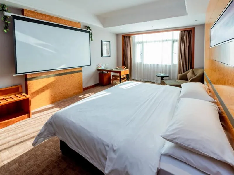 Bed in Vienna Hotel Dongguan Tangxia Binfen Plaza