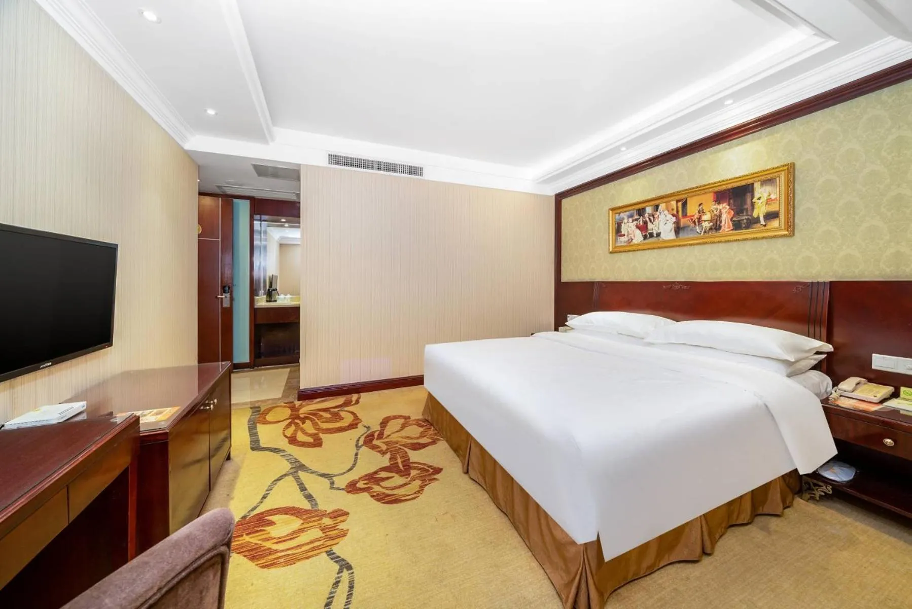 Bed in Vienna Hotel Dongguan Houjie Exhibition Center