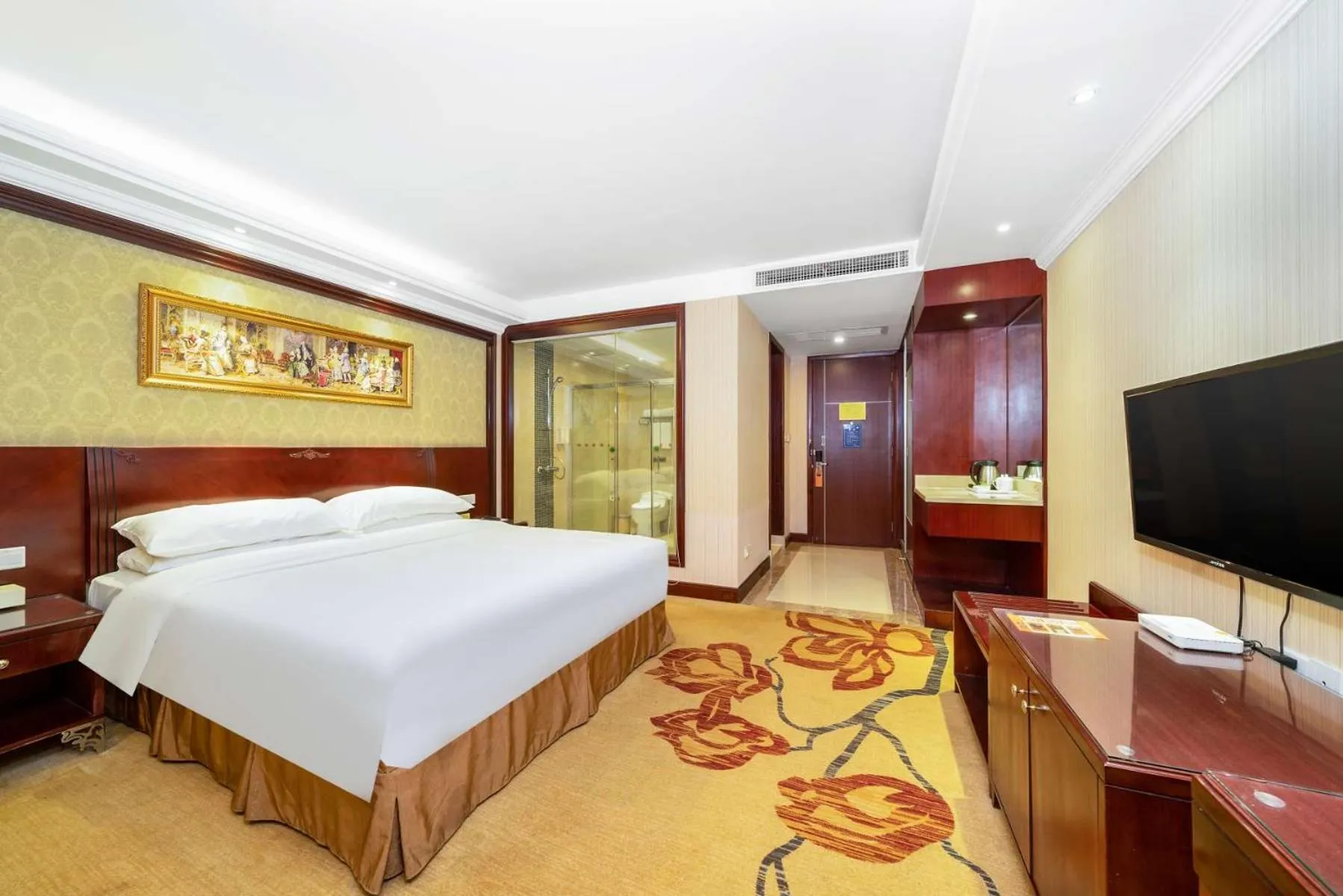 Bed in Vienna Hotel Dongguan Houjie Exhibition Center